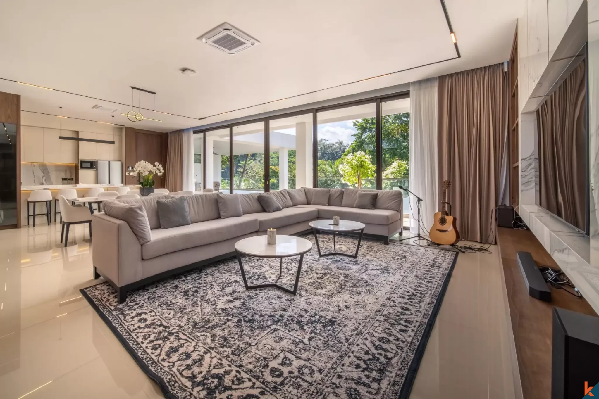 Modern Four Bedroom Jungle Villa for Lease in Ubud - Pejeng