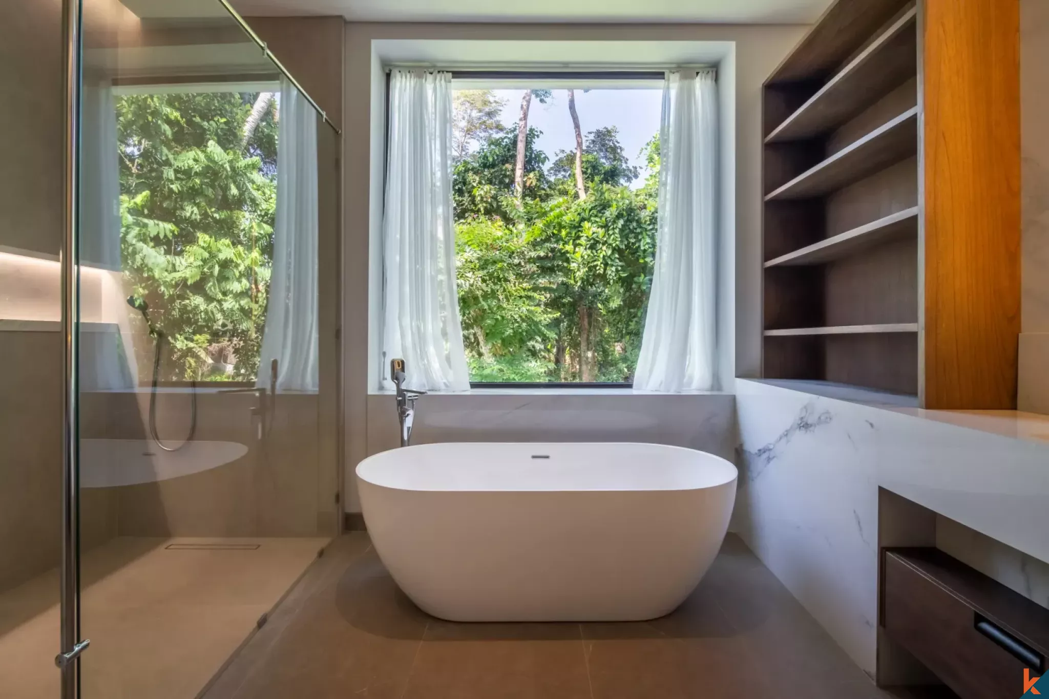 Modern Four Bedroom Jungle Villa for Lease in Ubud - Pejeng