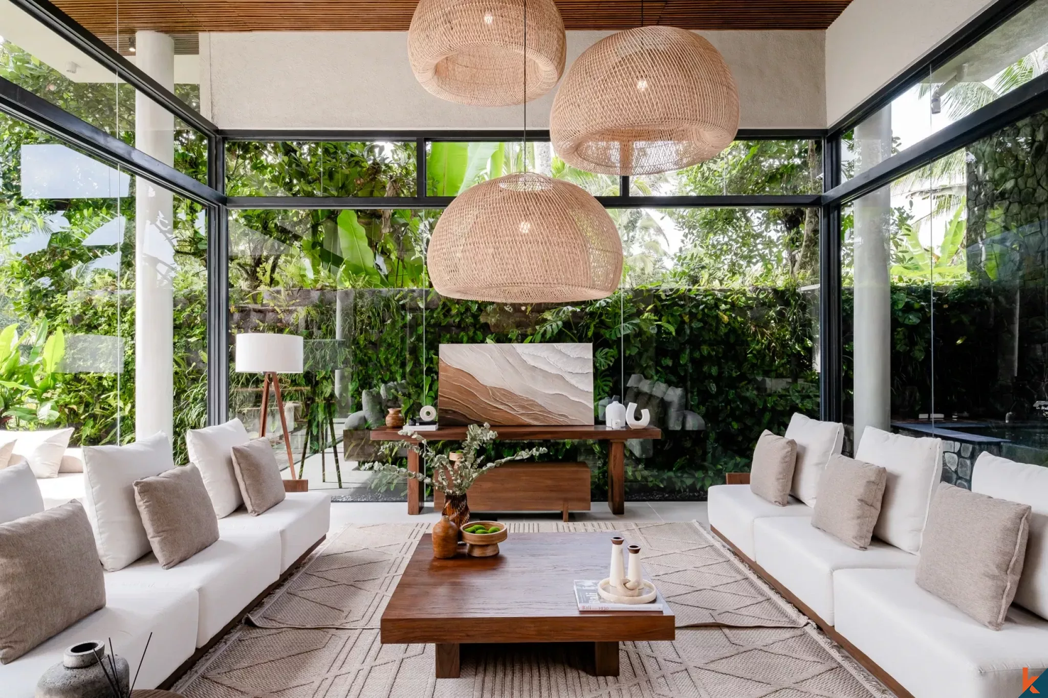 High quality modern new three bedroom real estate for sale in Ubud - Tegalalang