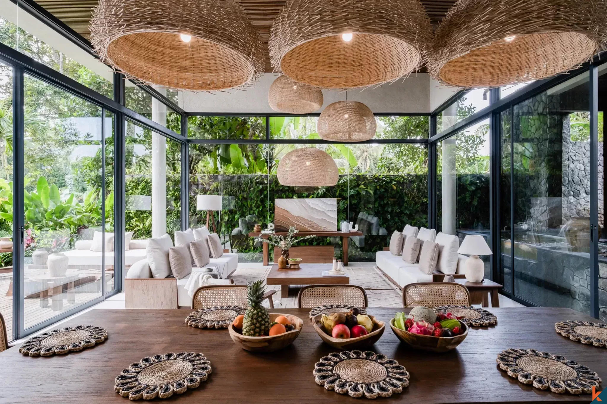 High quality modern new three bedroom real estate for sale in Ubud - Tegalalang