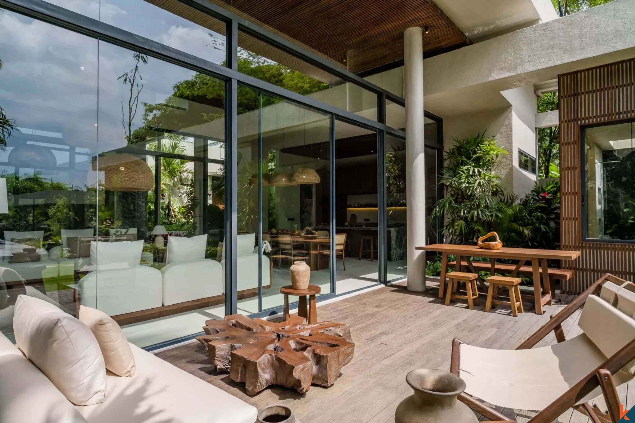 High quality modern new three bedroom real estate for sale in Ubud - Tegalalang