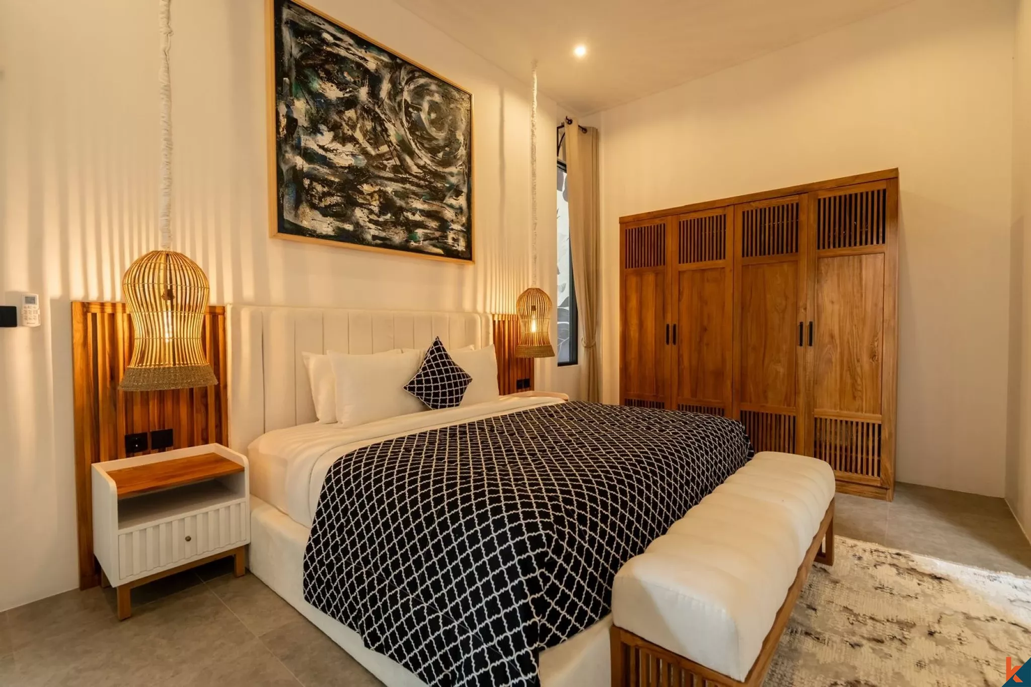 Oasis Vila Tropis Modern 3 Kamar Tidur di Tumbak Bayuh