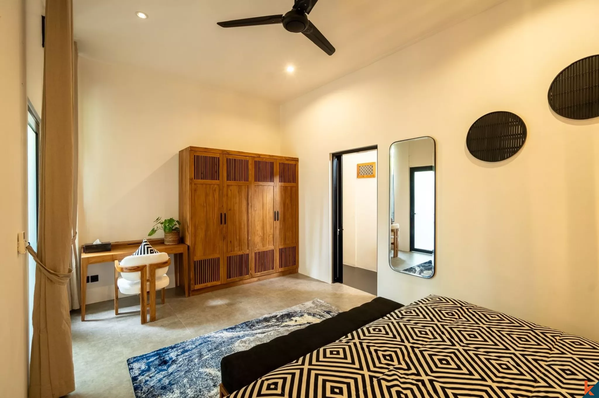 Oasis Vila Tropis Modern 3 Kamar Tidur di Tumbak Bayuh