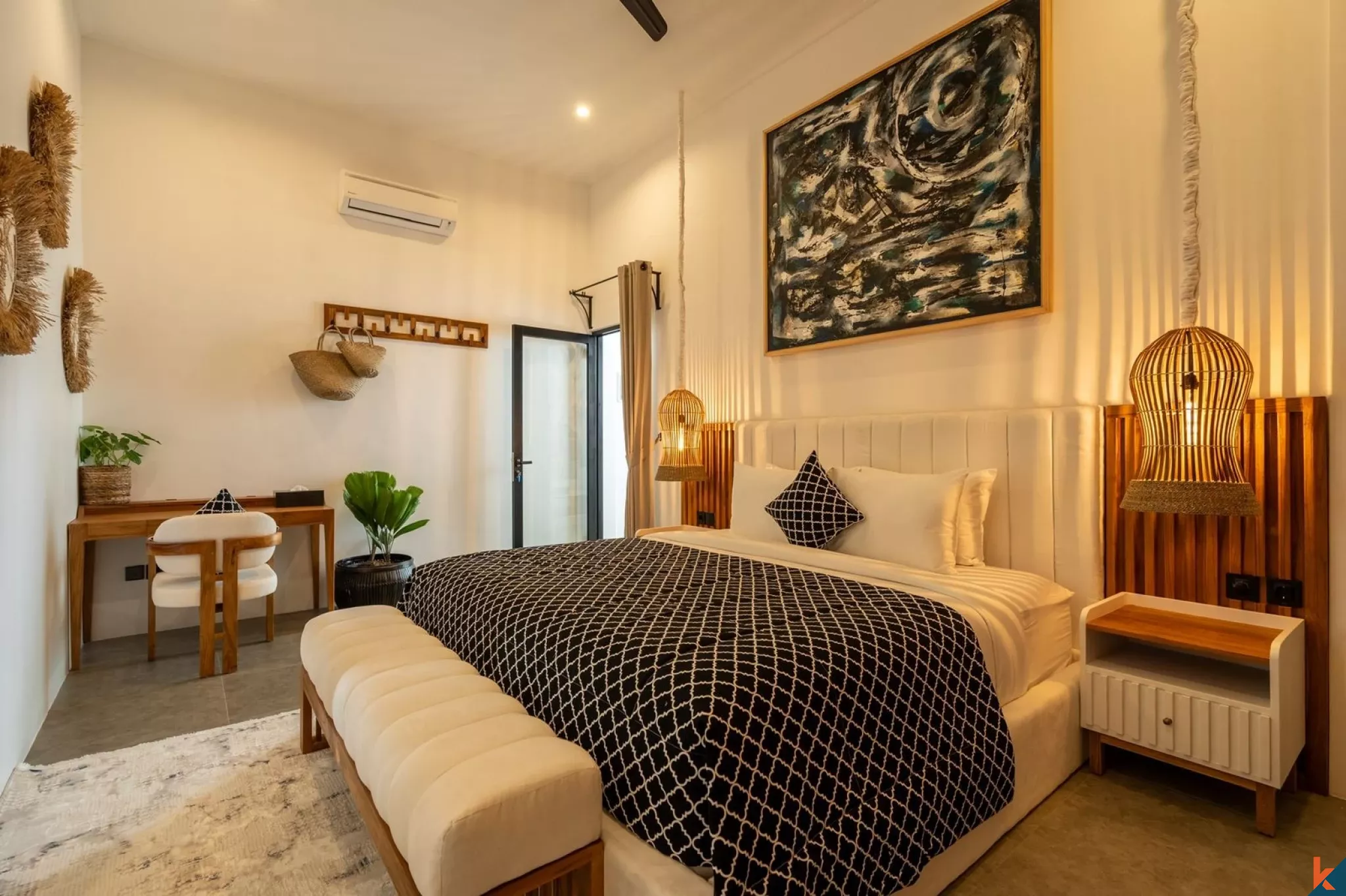 Oasis Vila Tropis Modern 3 Kamar Tidur di Tumbak Bayuh