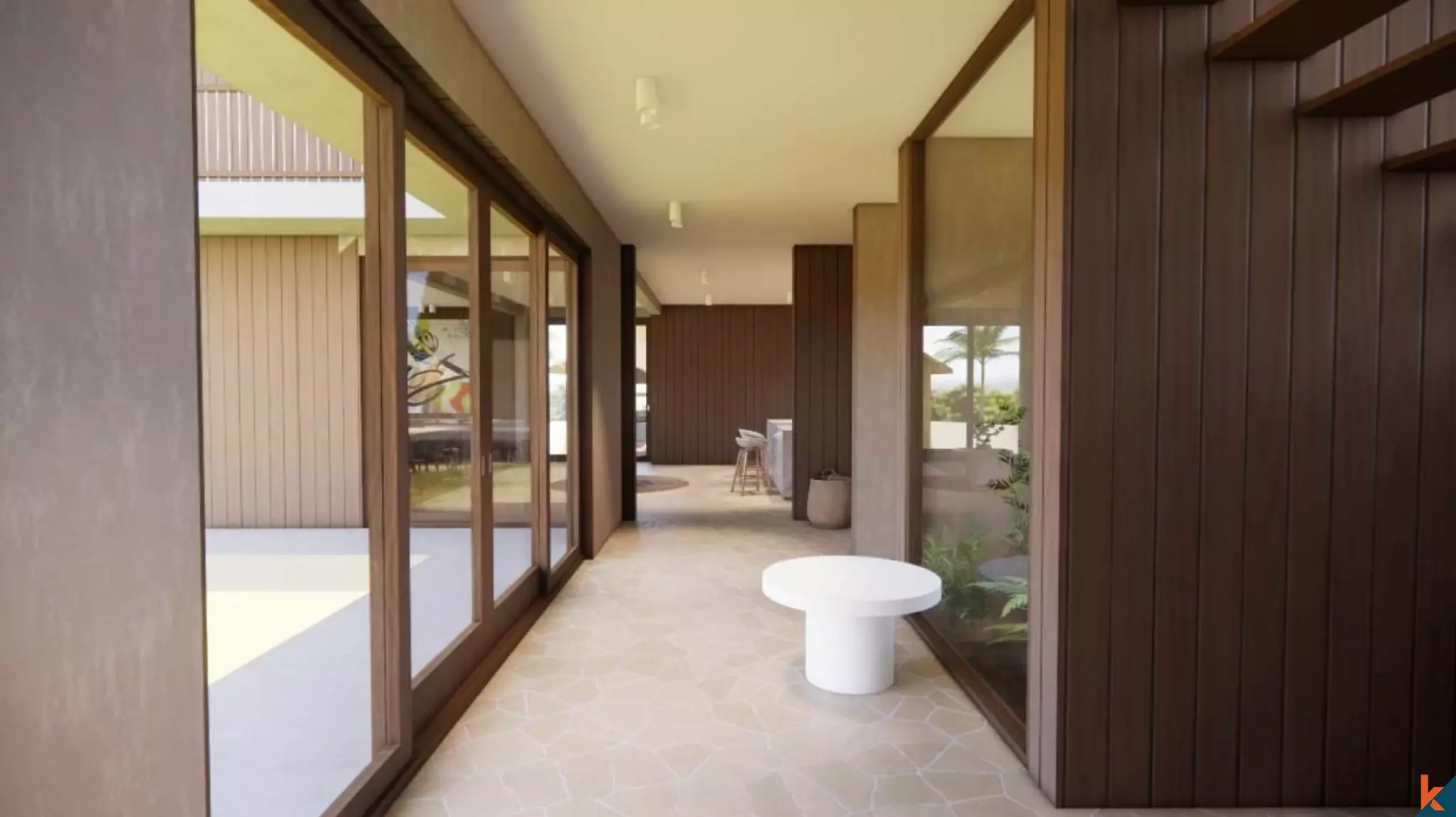 Terrain spacieux à louer avec projet disponible à Umalas