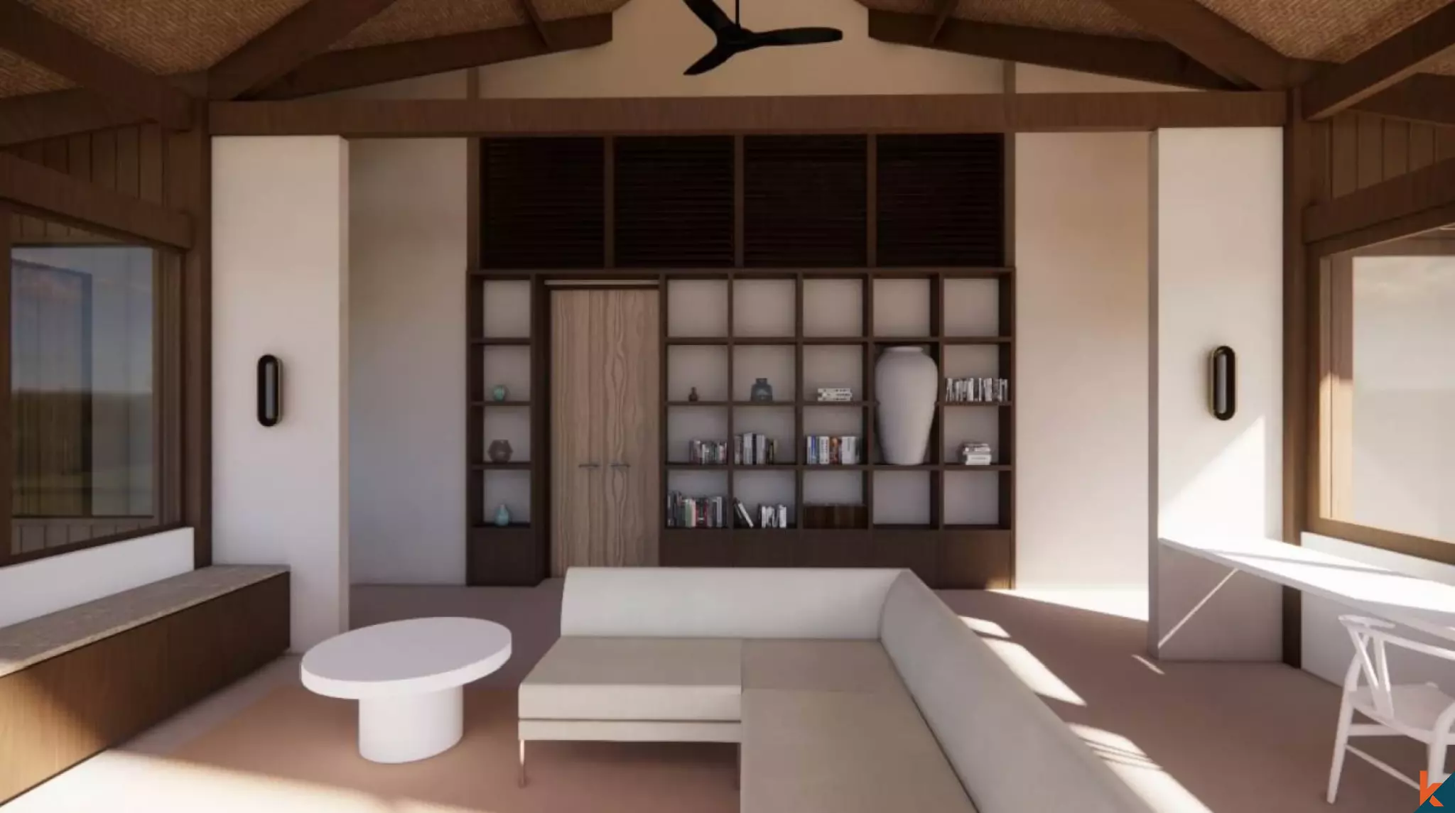 Terrain spacieux à louer avec projet disponible à Umalas