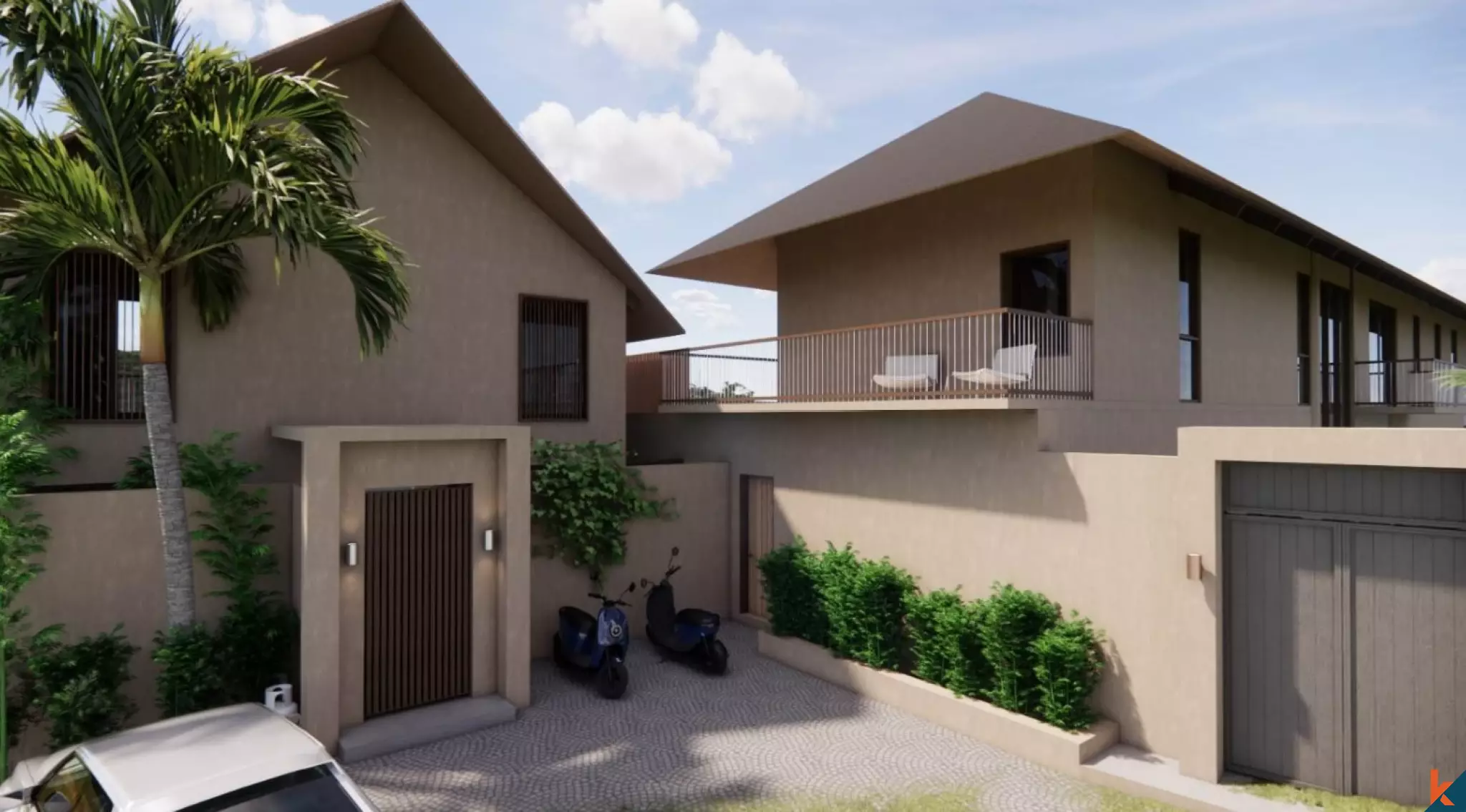 Terrain spacieux à louer avec projet disponible à Umalas