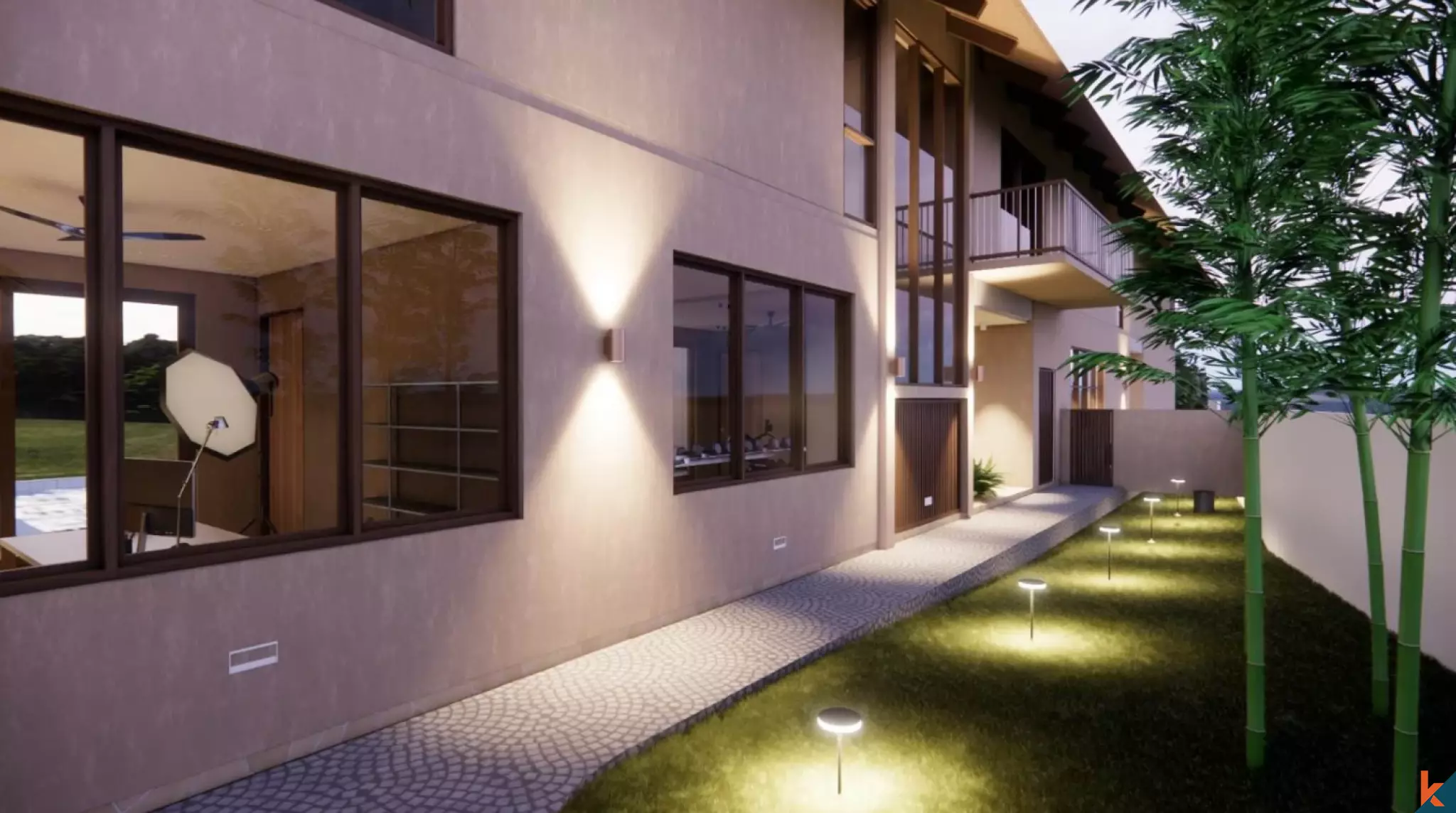 Terrain spacieux à louer avec projet disponible à Umalas