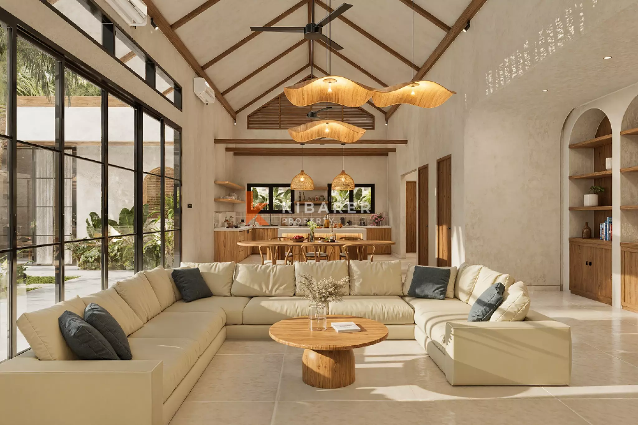 Grand Premium Four-Bedrooms Enclosed Villa in Canggu