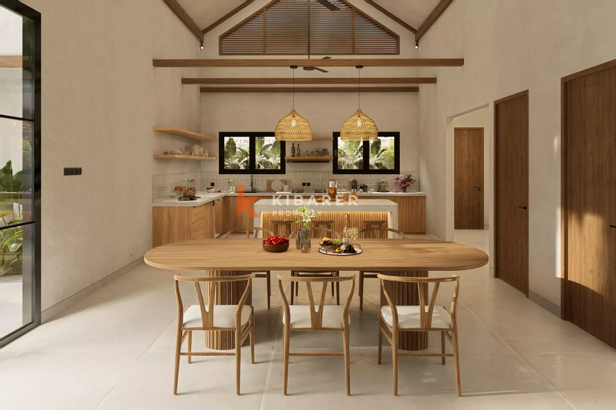 Grand Premium Four-Bedrooms Enclosed Villa in Canggu