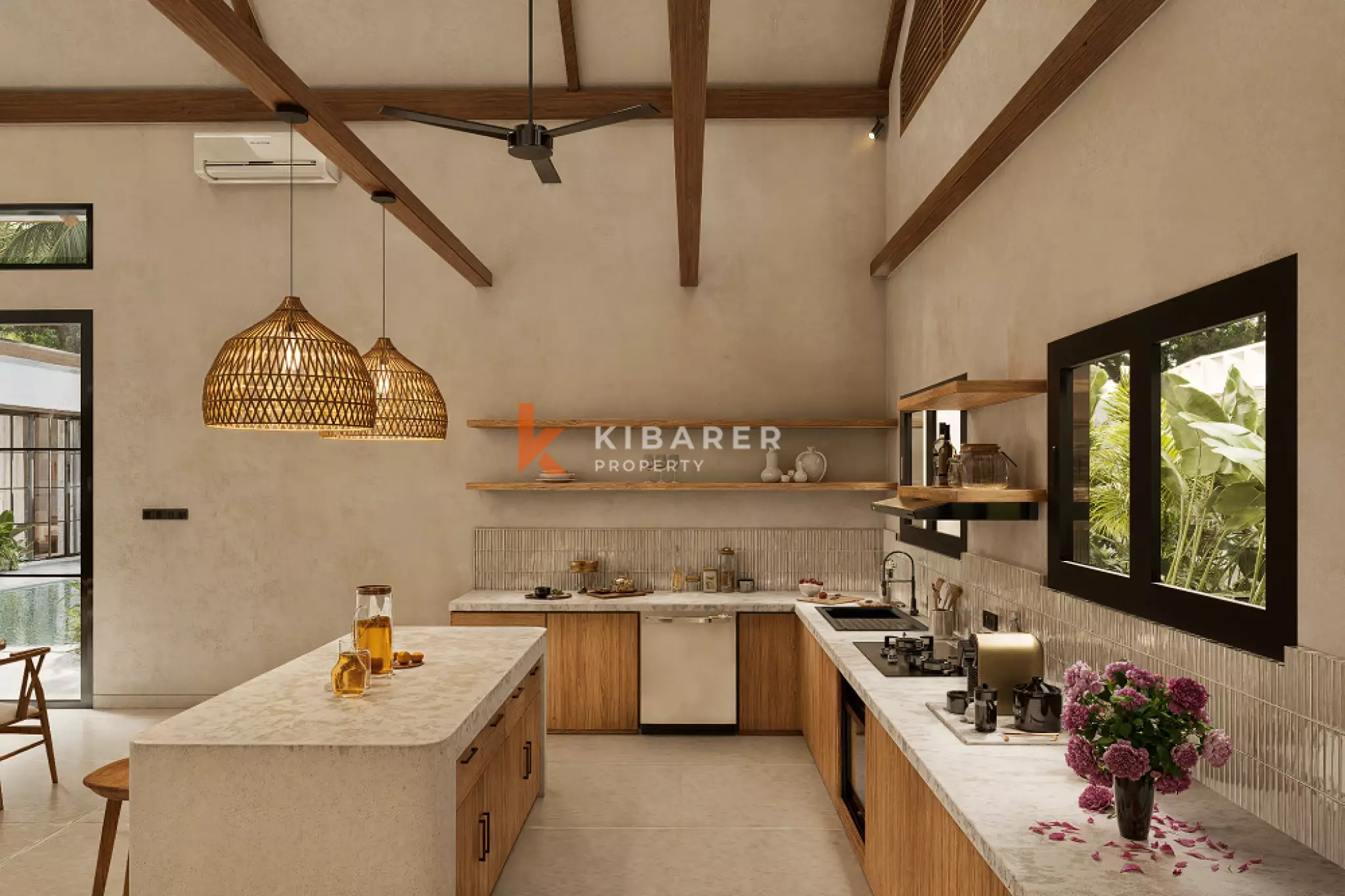 Grand Premium Four-Bedrooms Enclosed Villa in Canggu