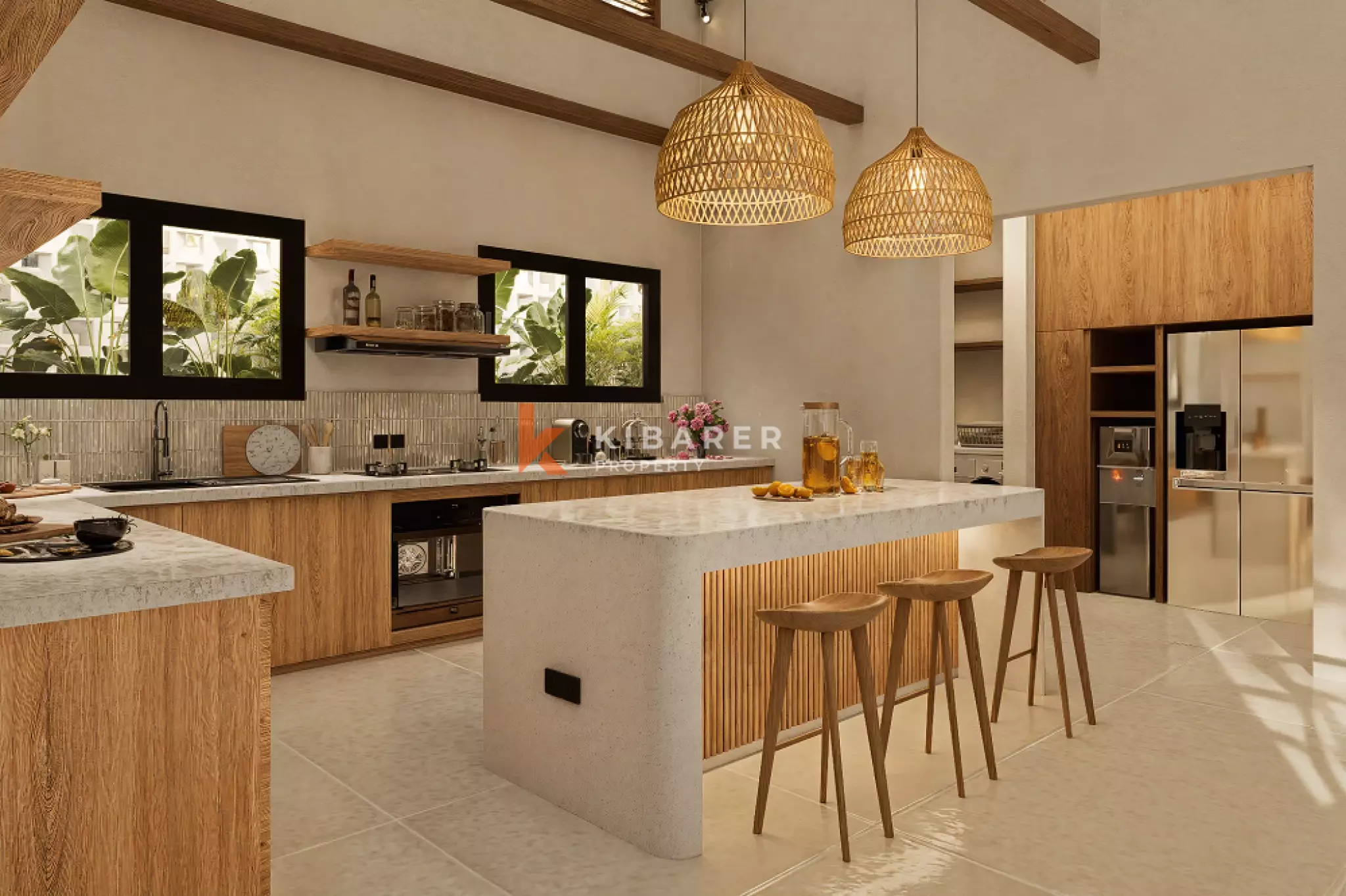 Grand Premium Four-Bedrooms Enclosed Villa in Canggu