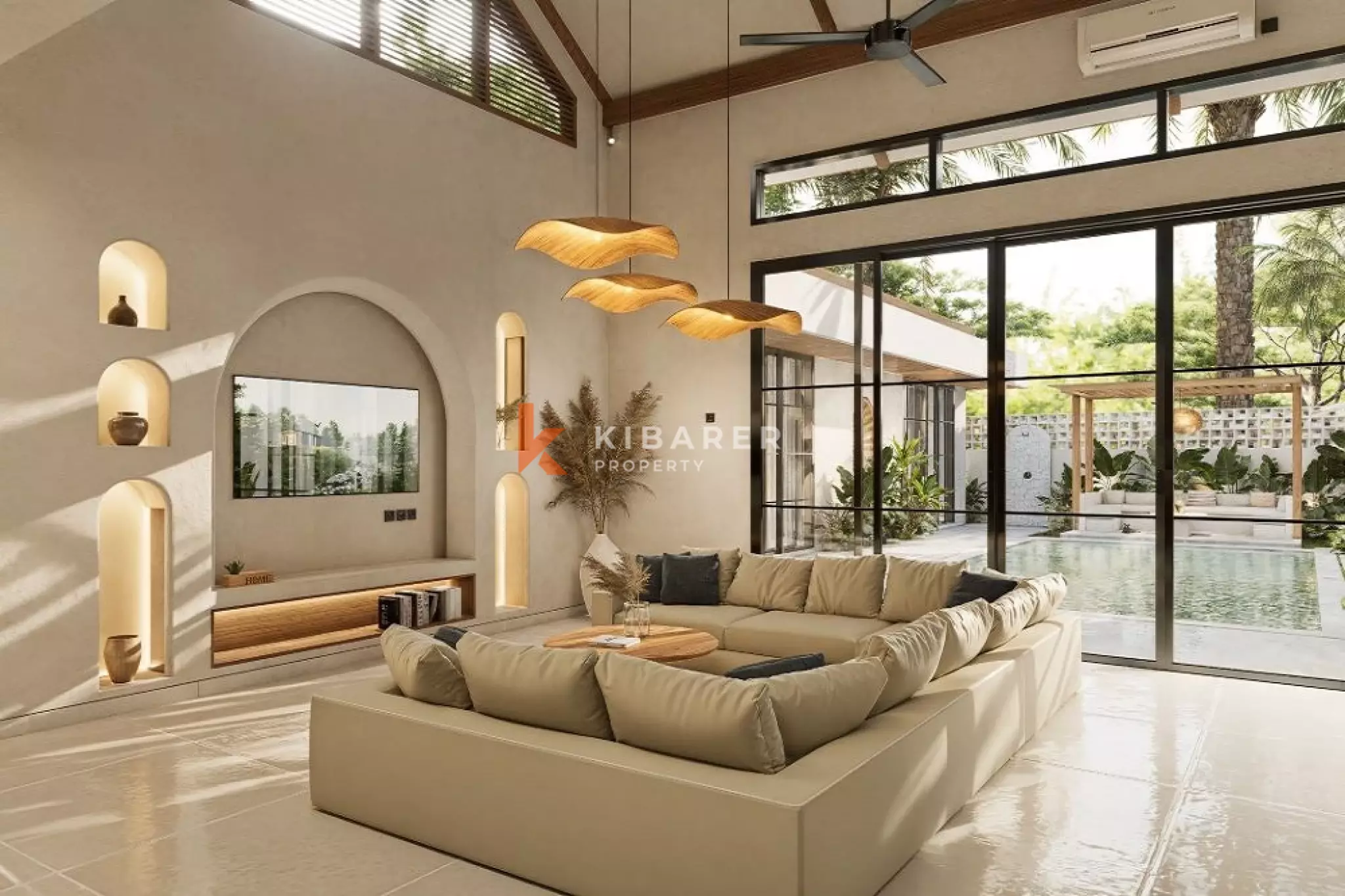 Grand Premium Four-Bedrooms Enclosed Villa in Canggu