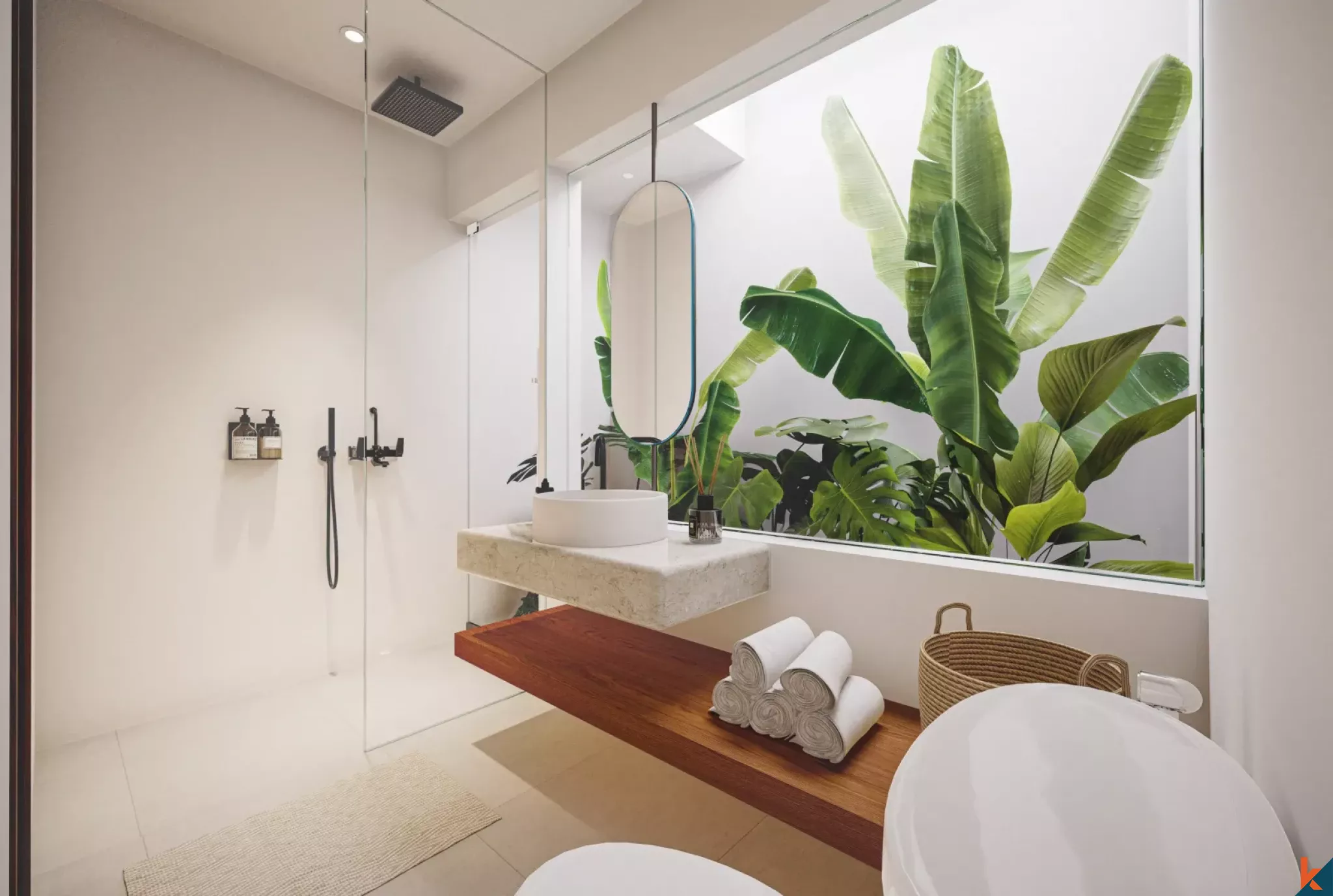 Vila Modern Satu Kamar Tidur yang Elegan di Ungasan yang Tenang