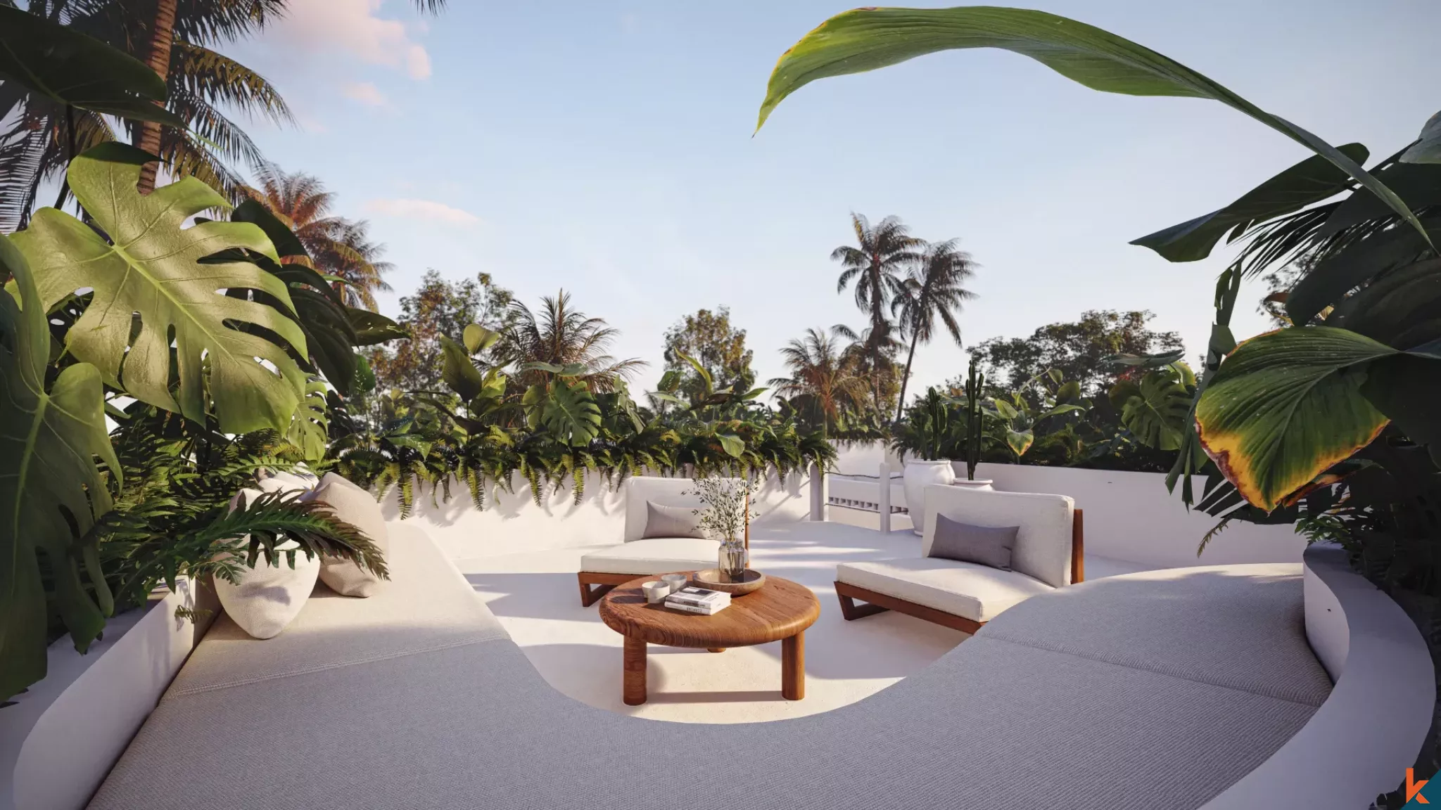 Vila Modern Satu Kamar Tidur yang Elegan di Ungasan yang Tenang