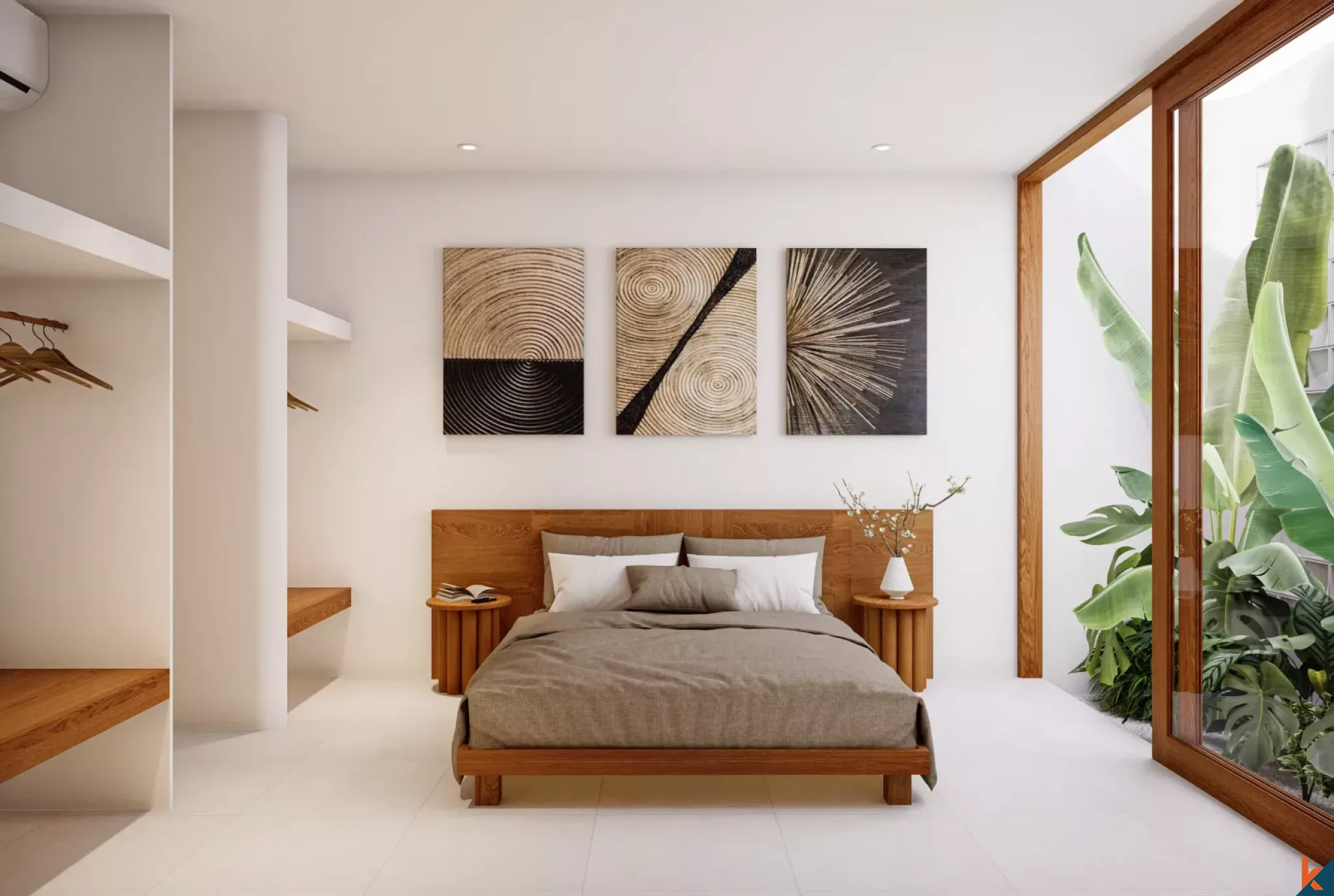 Vila Modern Satu Kamar Tidur yang Elegan di Ungasan yang Tenang