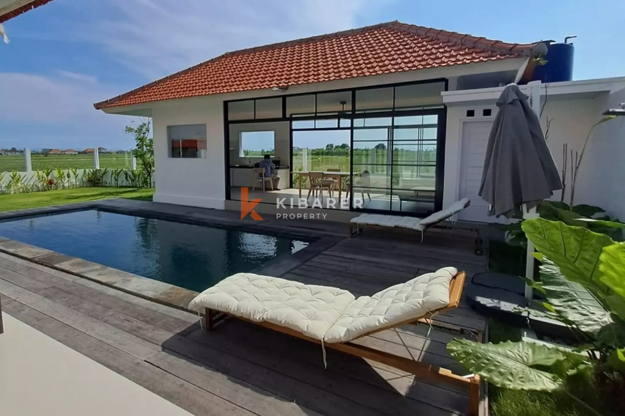 Fully Furnished Three-Bedrooms Enclosed Living Villa with Garden in Seseh