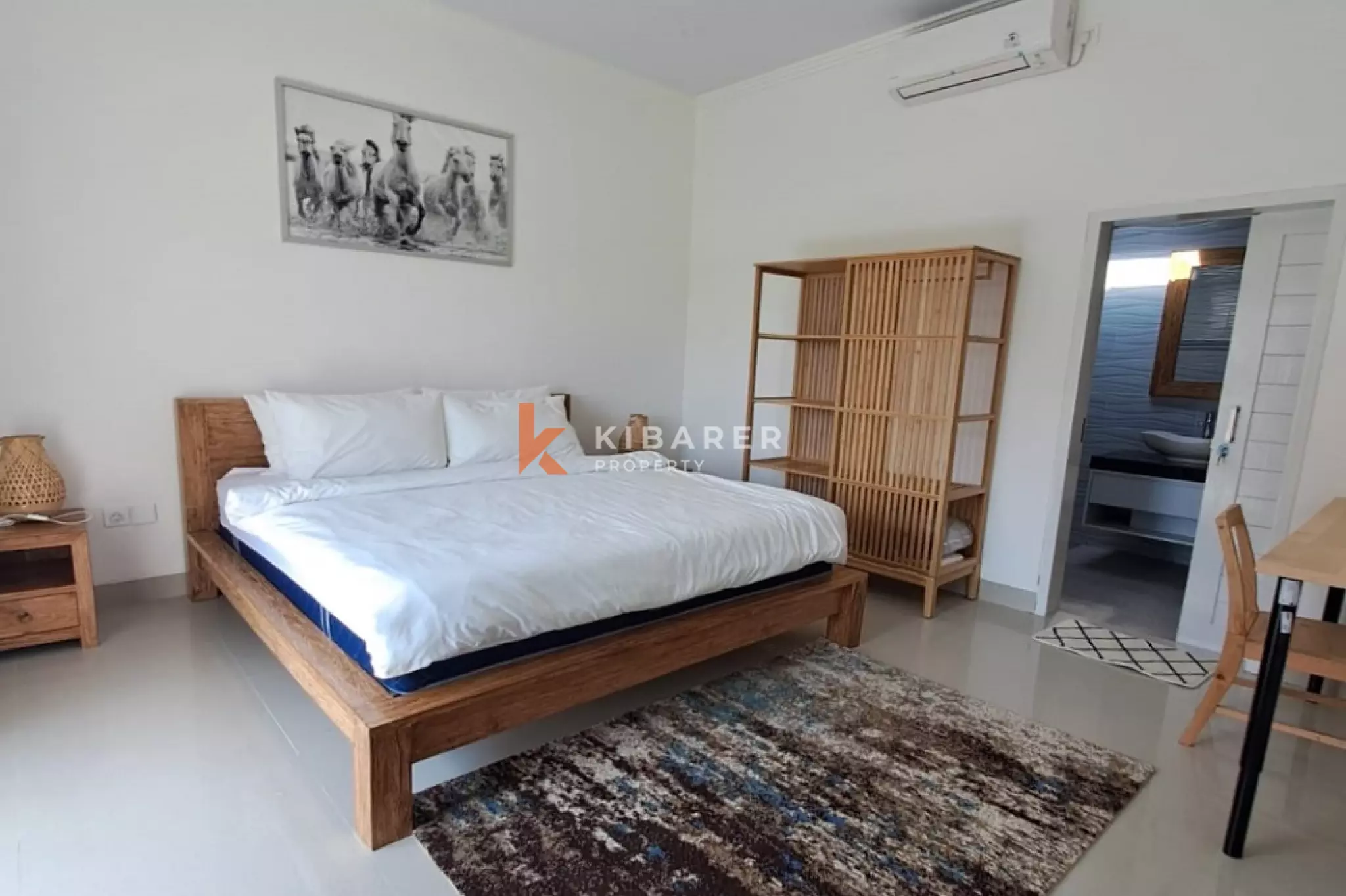 Fully Furnished Three-Bedrooms Enclosed Living Villa with Garden in Seseh