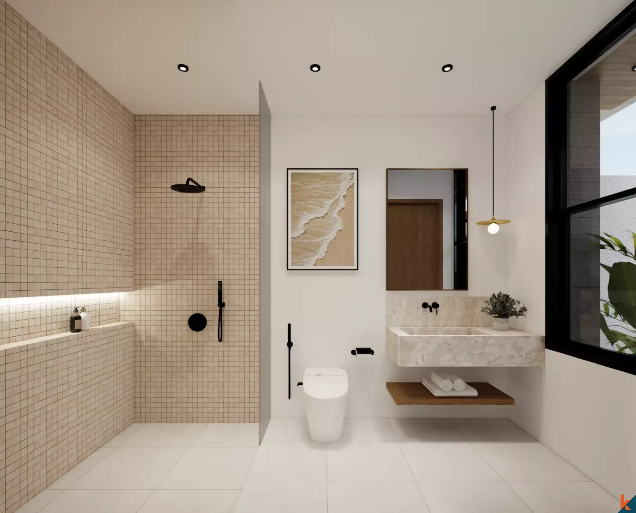 Properti satu kamar tidur yang nyaman dan nyaman di Nyang Nyang