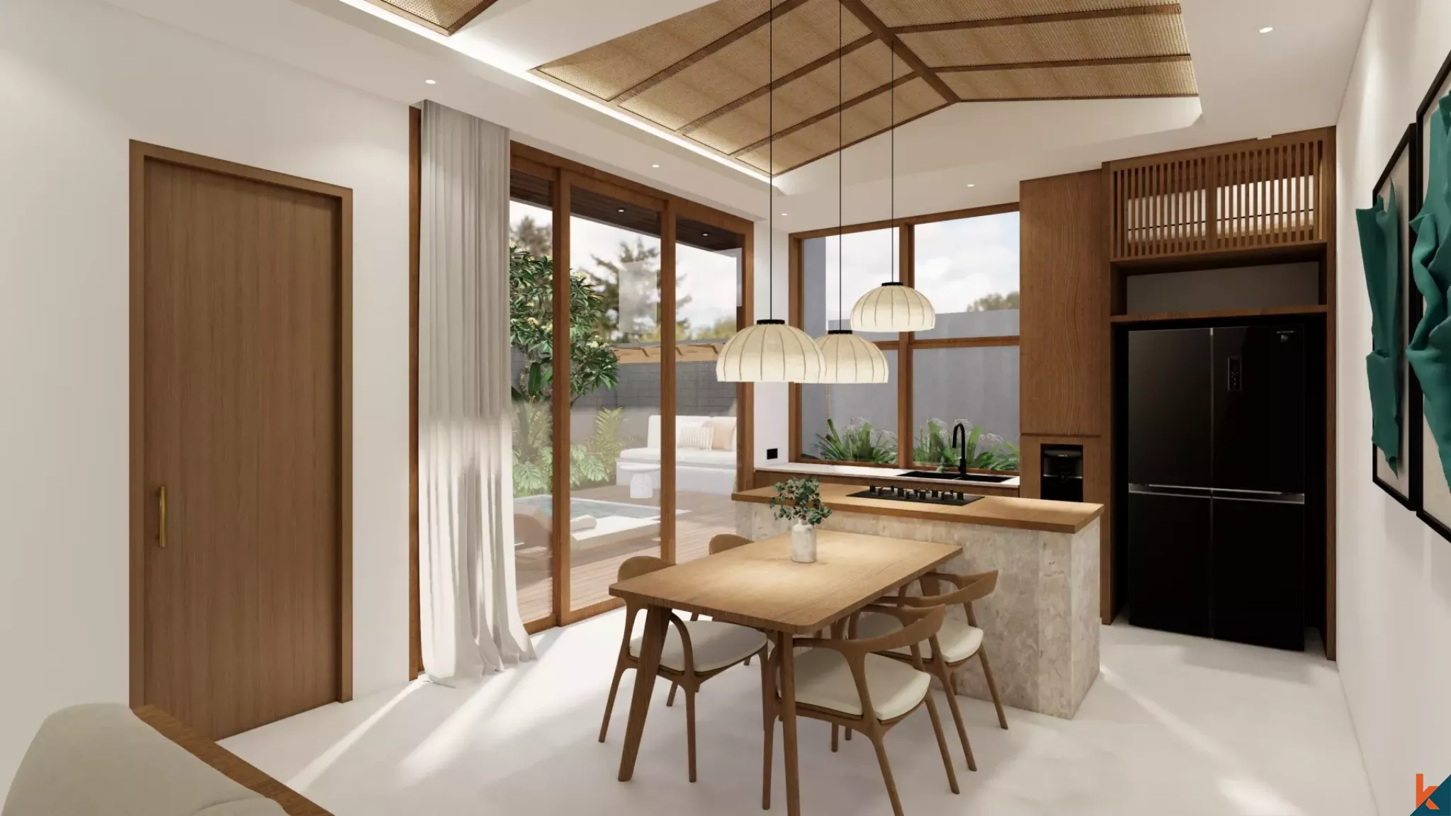 Properti satu kamar tidur yang nyaman dan nyaman di Nyang Nyang