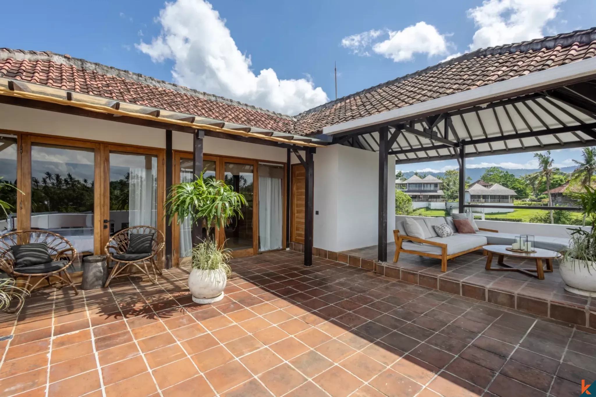 Ocean Views Three Bedroom Villa for Sale Freehold in Balian
