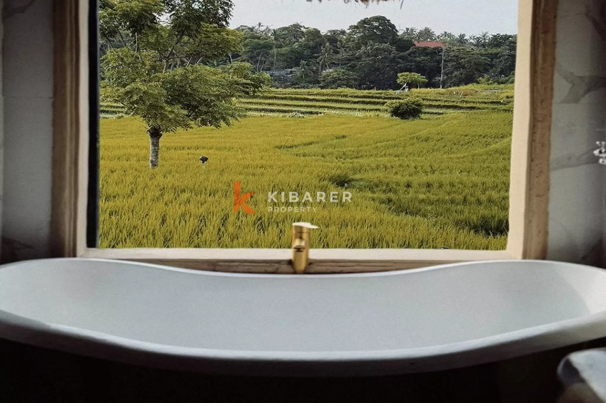 Vila Butik Bergaya Seni dengan Empat Kamar Tidur dan Pemandangan Sawah 180° di Cemagi