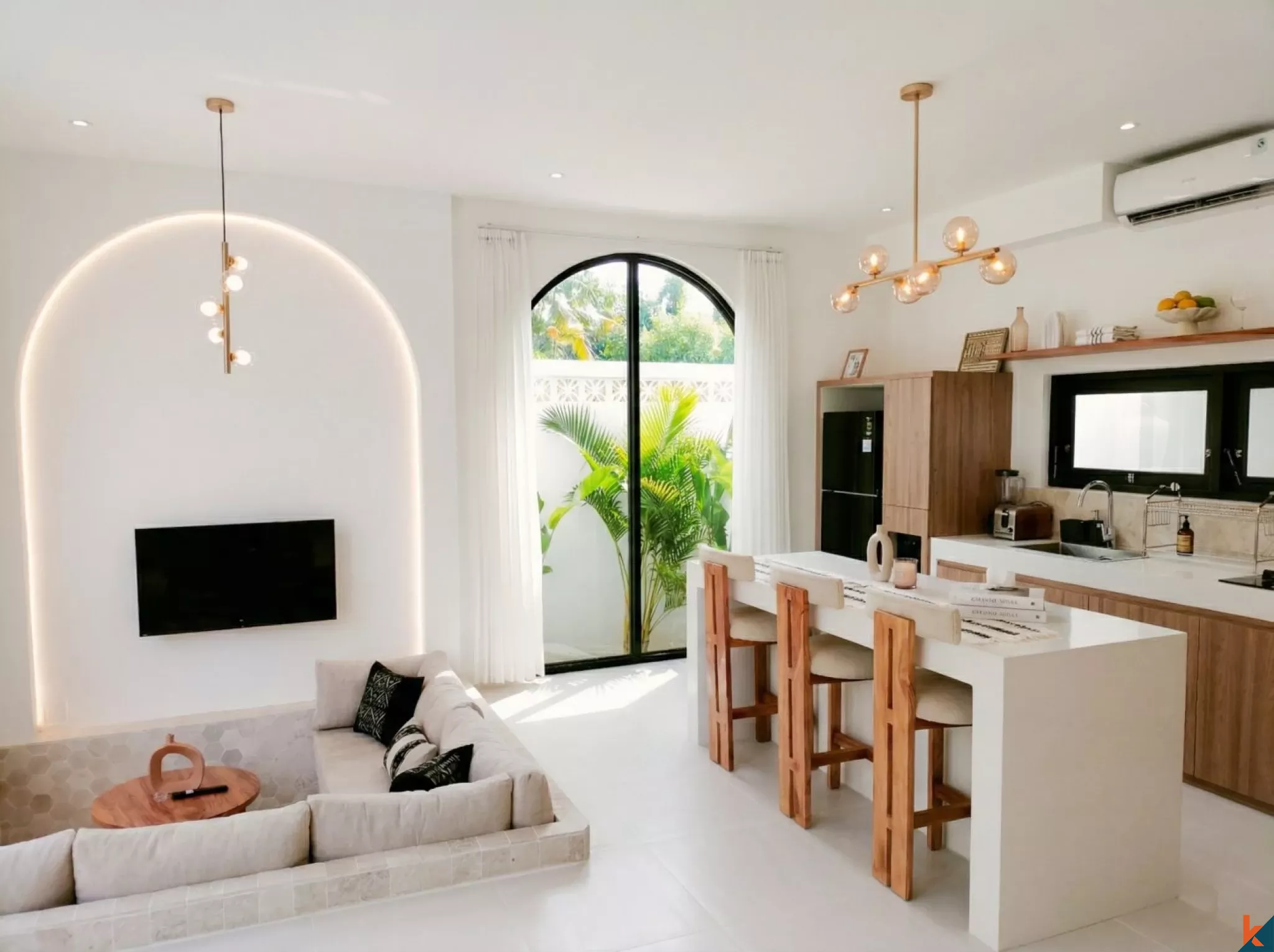 Villa unique de style loft avec une chambre en bail emphytéotique à Seseh
