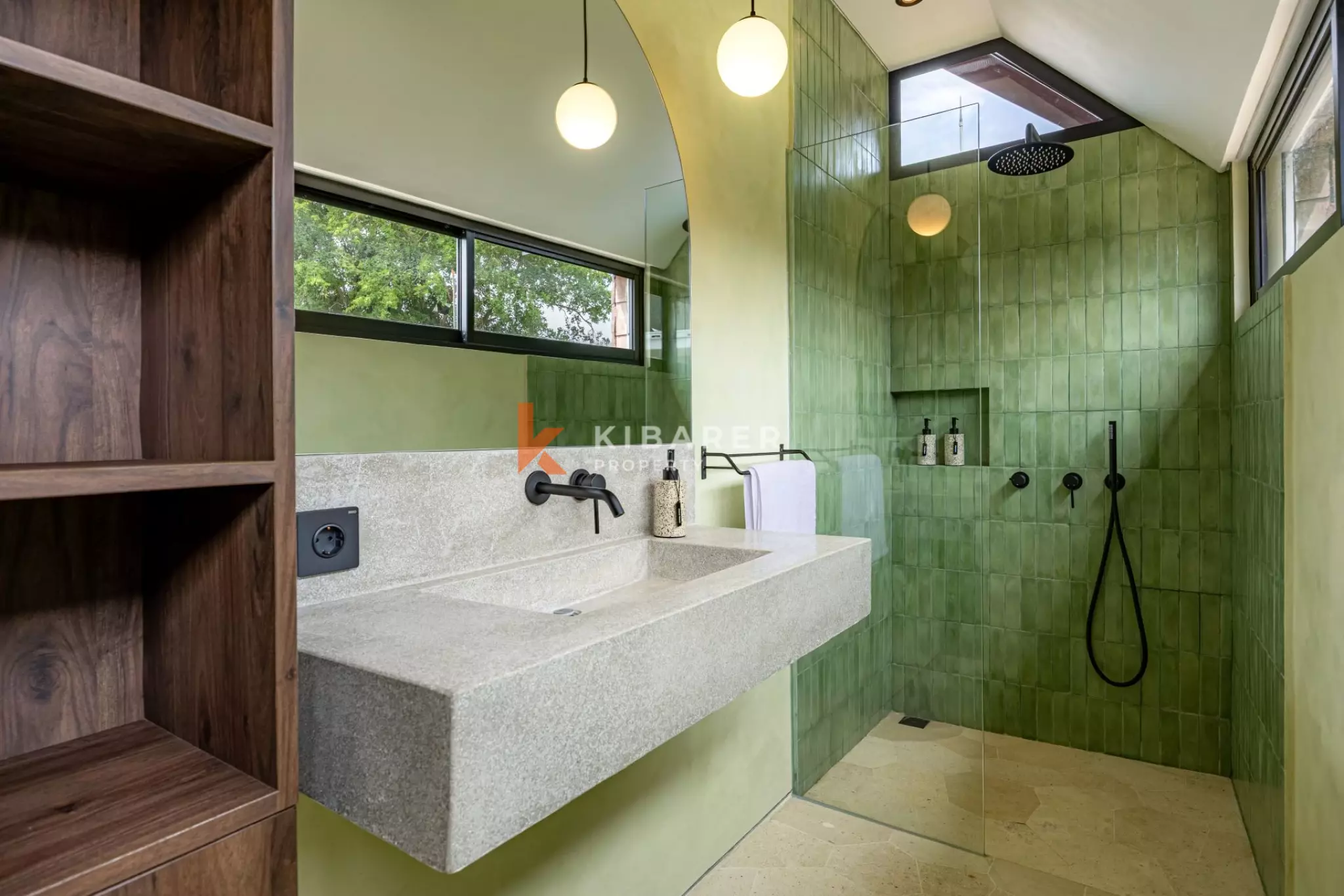 Vila Dua Kamar Tidur Bergaya di Umalas