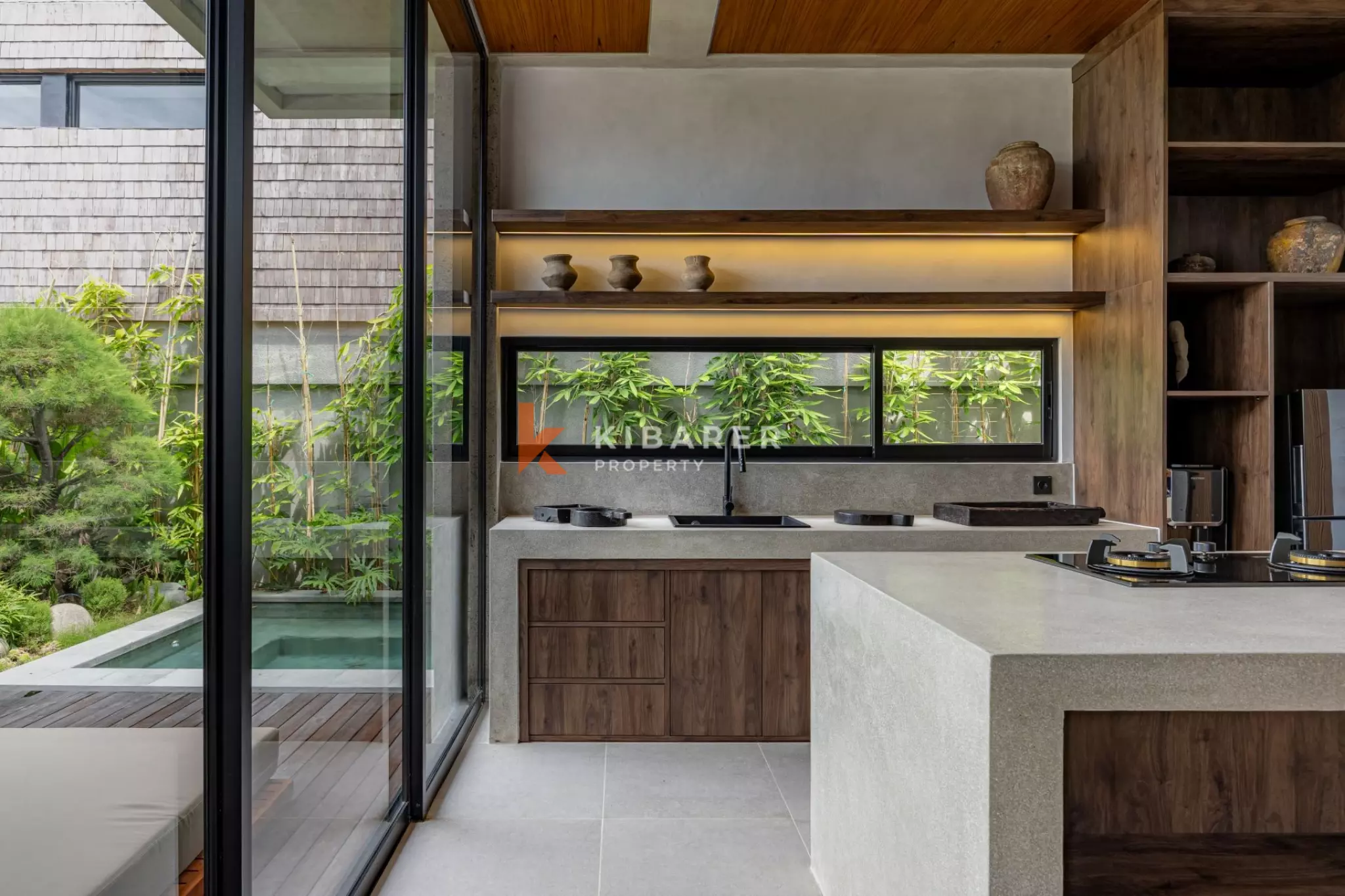 Vila Dua Kamar Tidur Bergaya di Umalas