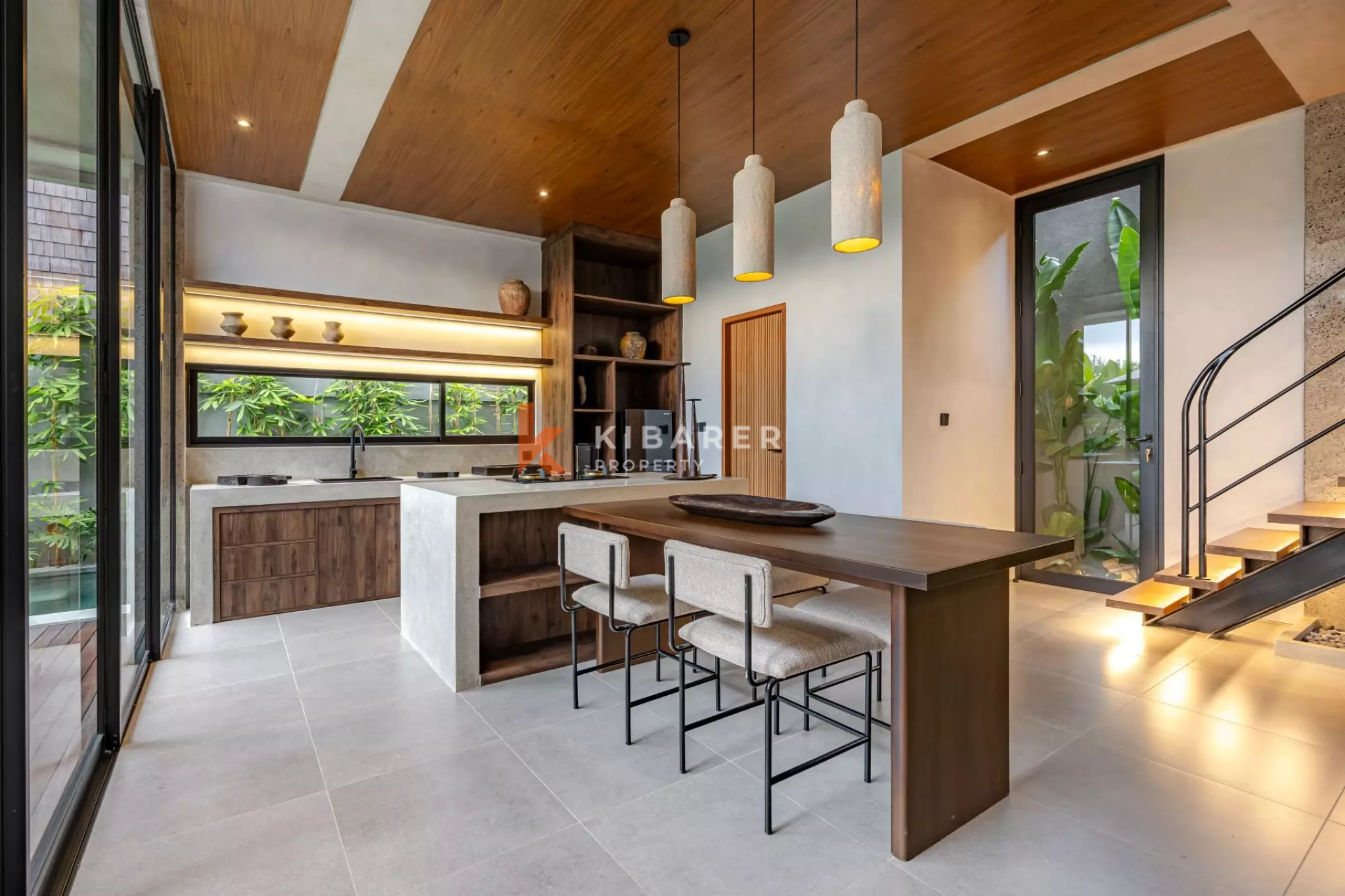 Vila Dua Kamar Tidur Bergaya di Umalas