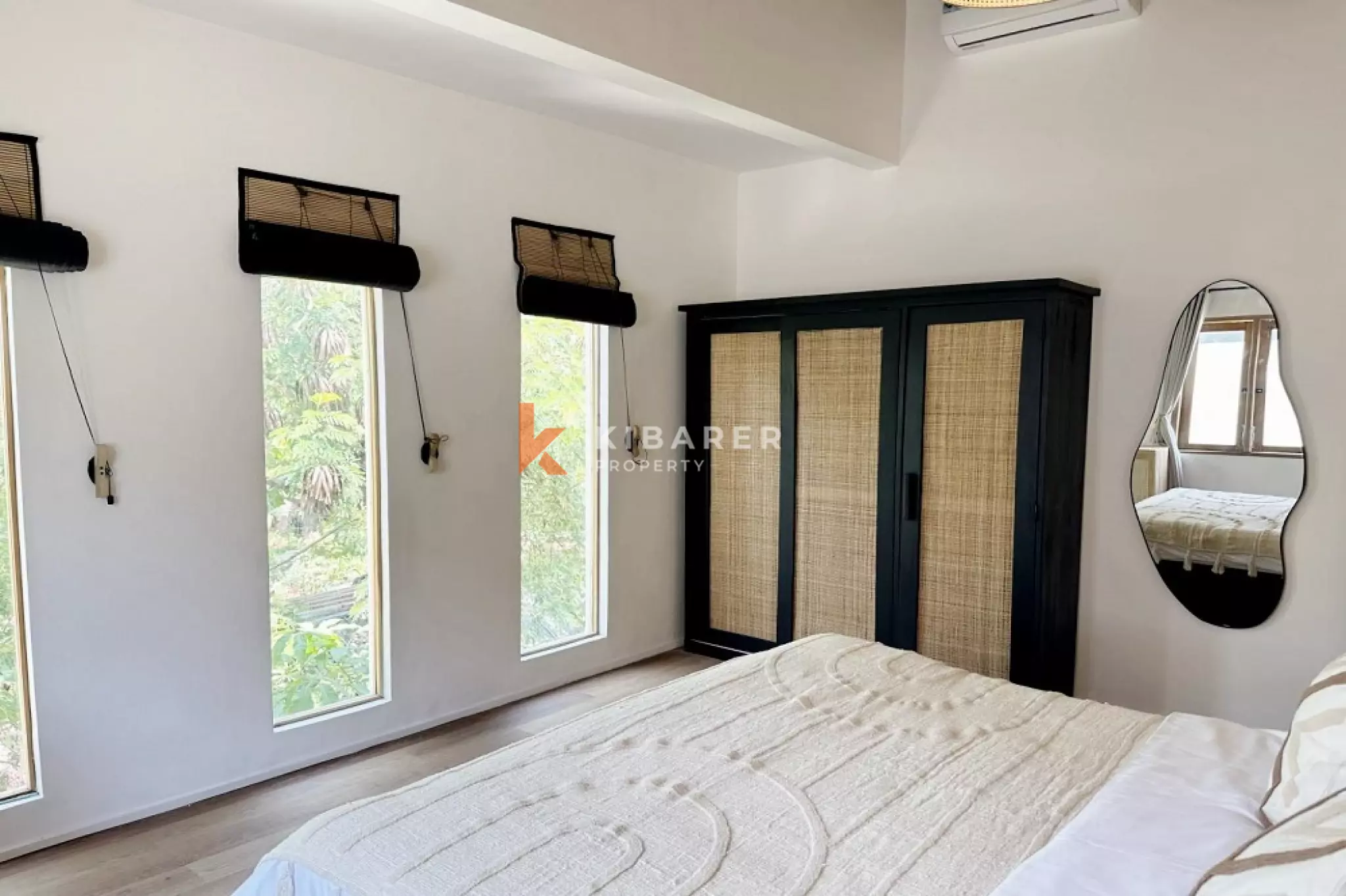 Vila Tamu Tertutup Tiga Kamar Tidur Bergaya Mediterania Di Berawa