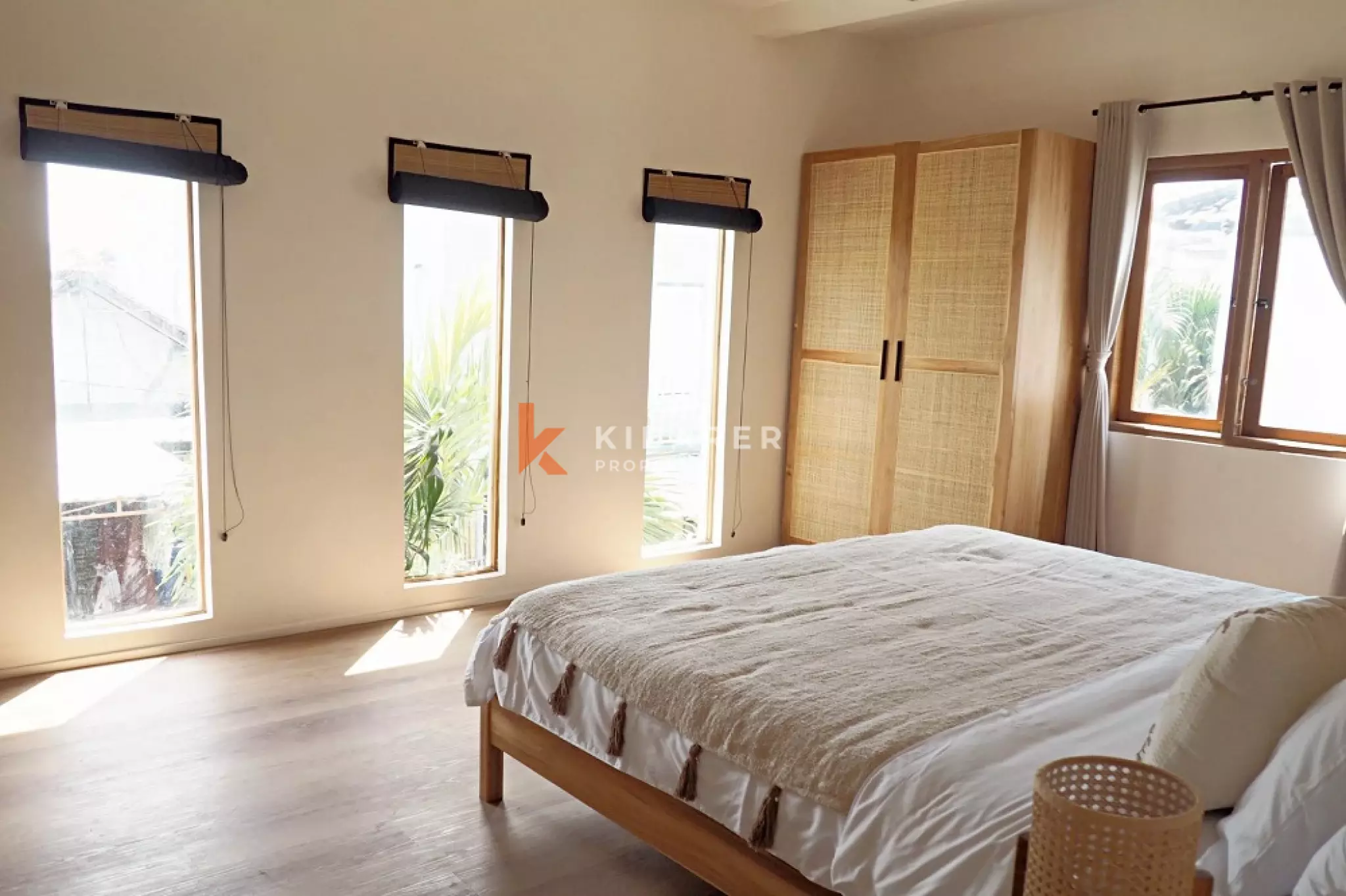 Vila Tamu Tertutup Tiga Kamar Tidur Bergaya Mediterania Di Berawa