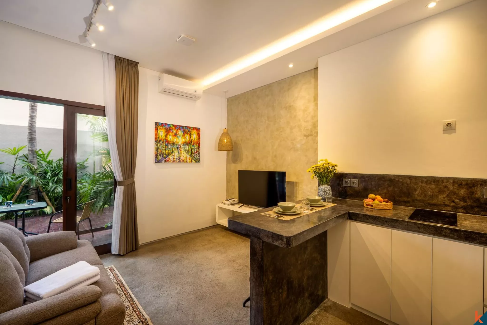 Studios écologiques et modernes à louer à Seminyak