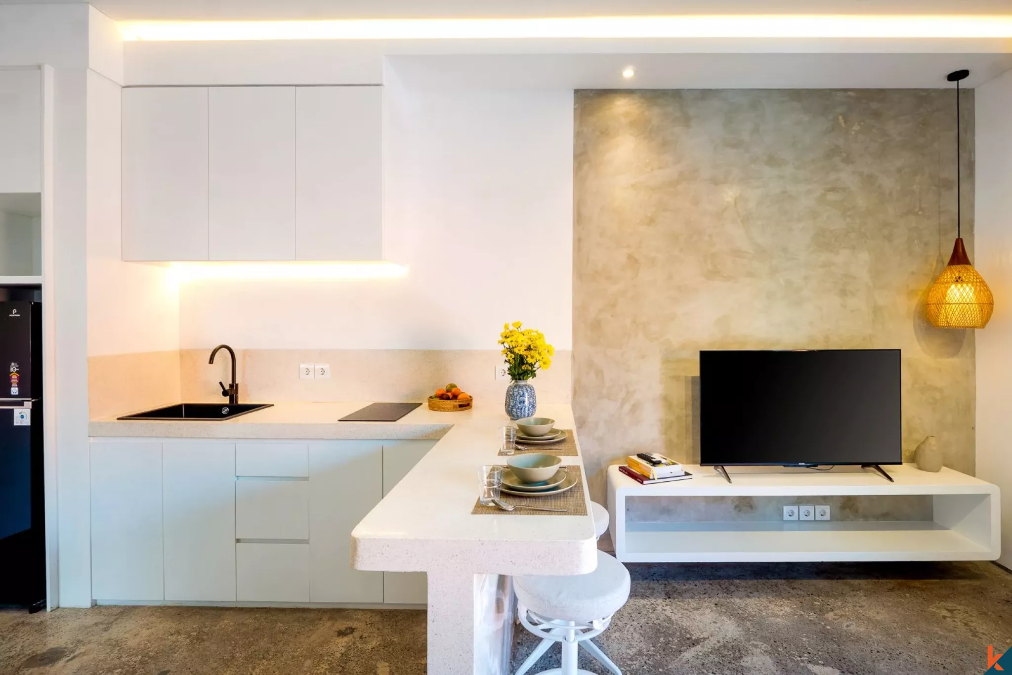 Studios écologiques et modernes à louer à Seminyak