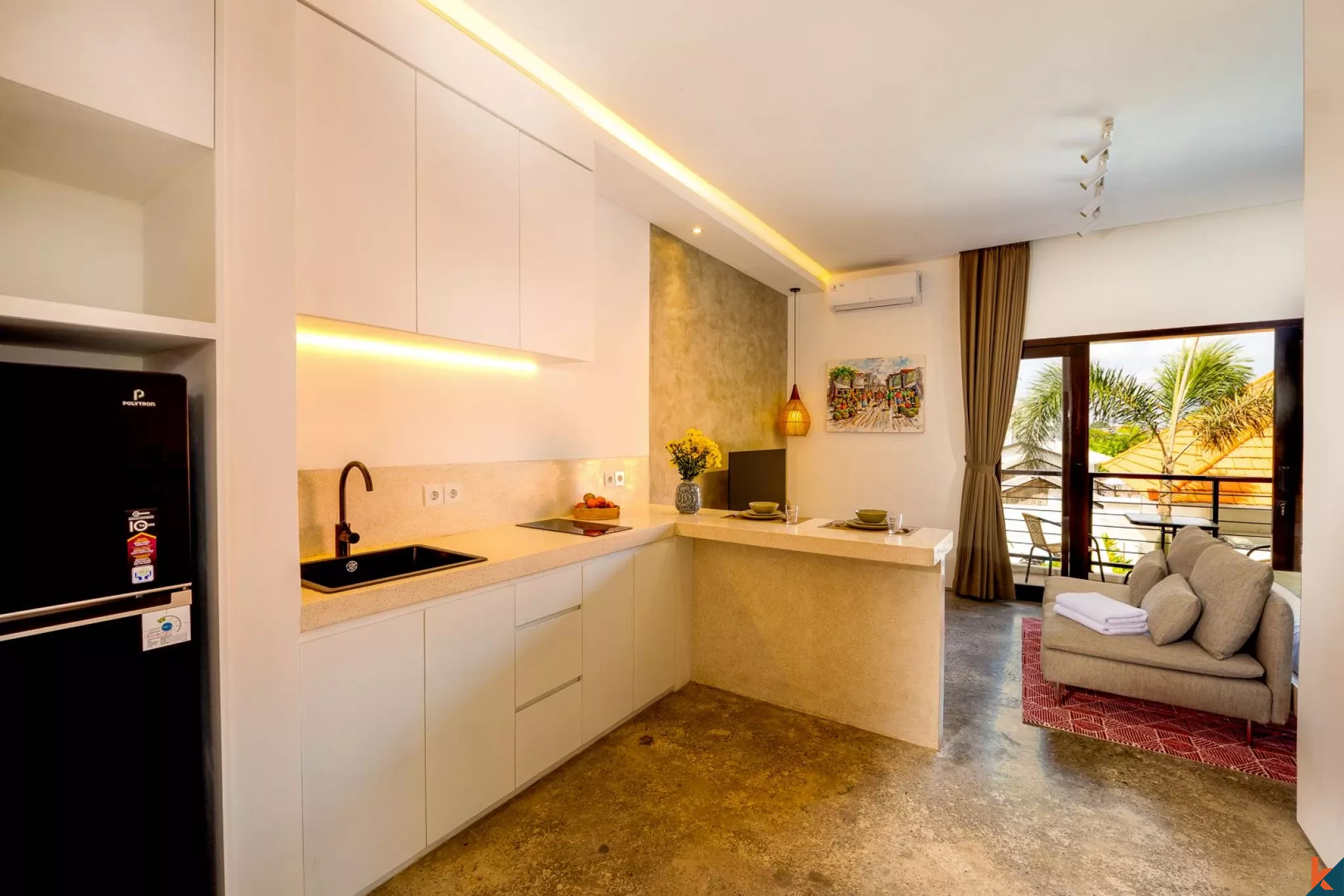 Studios écologiques et modernes à louer à Seminyak