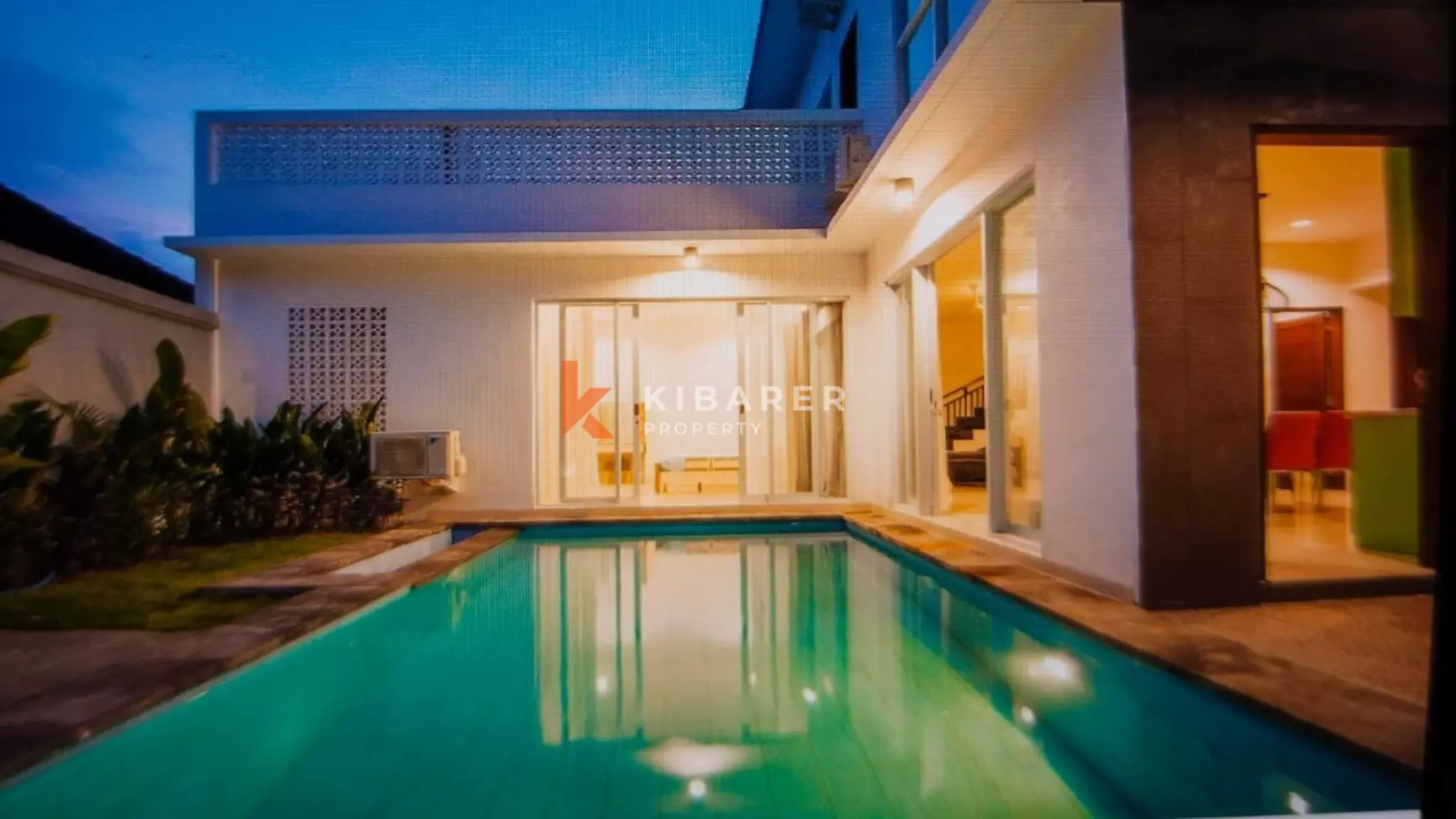 Comfortable Three-Bedroom Villa with Enclosed Living in Berawa