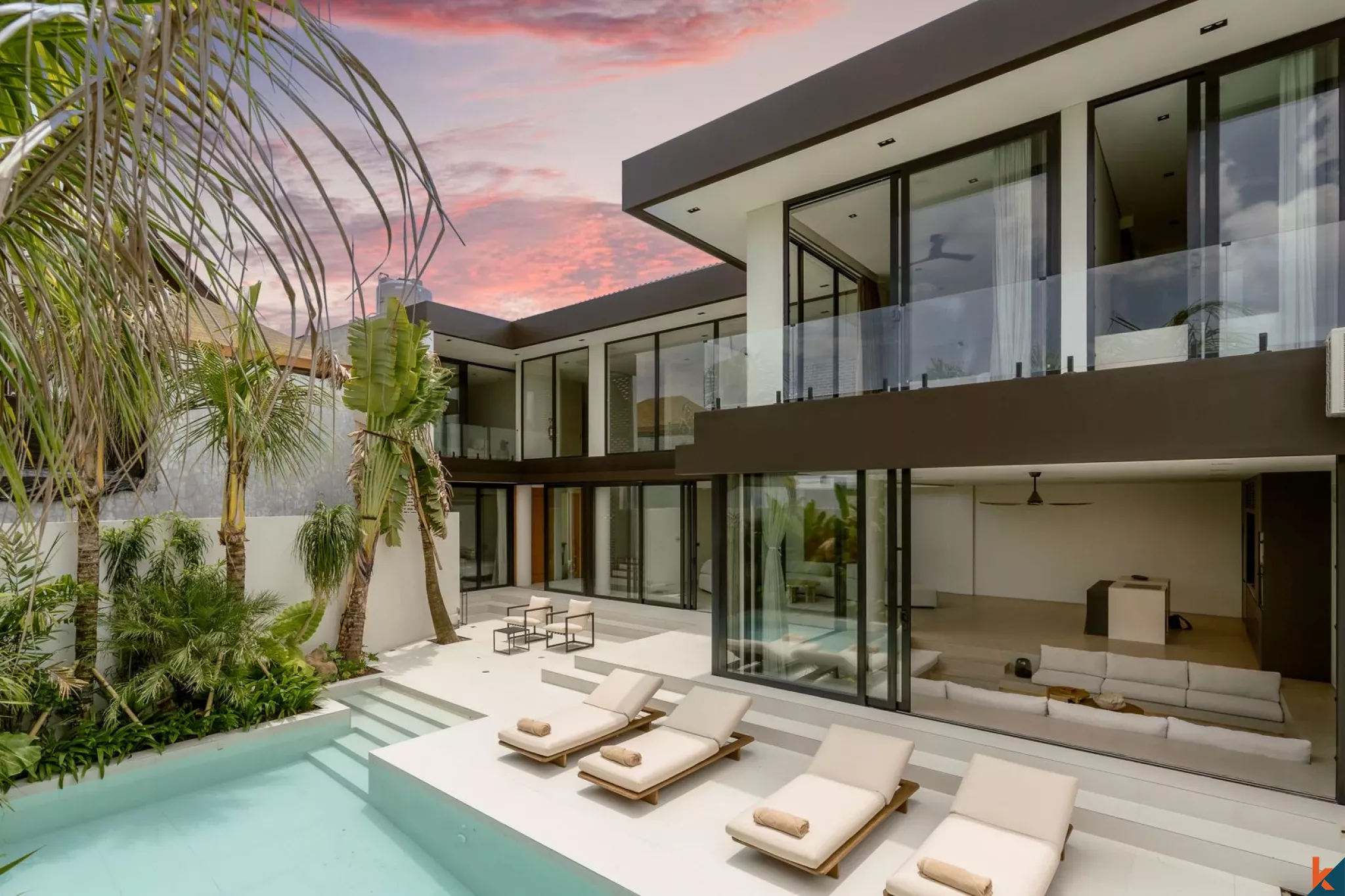 Luxury Modern Four Bedroom Leasehold Villa in Seminyak