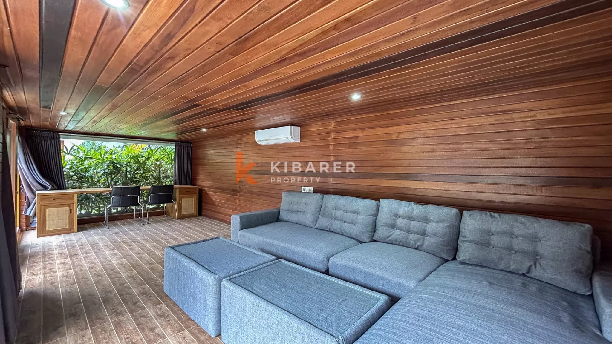 Serene Tropical Three-Bedroom Villa with Spacious Garden and Private Pool in Cemagi