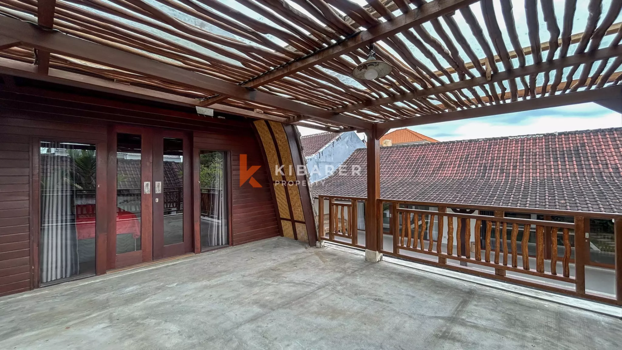 Serene Tropical Three-Bedroom Villa with Spacious Garden and Private Pool in Cemagi