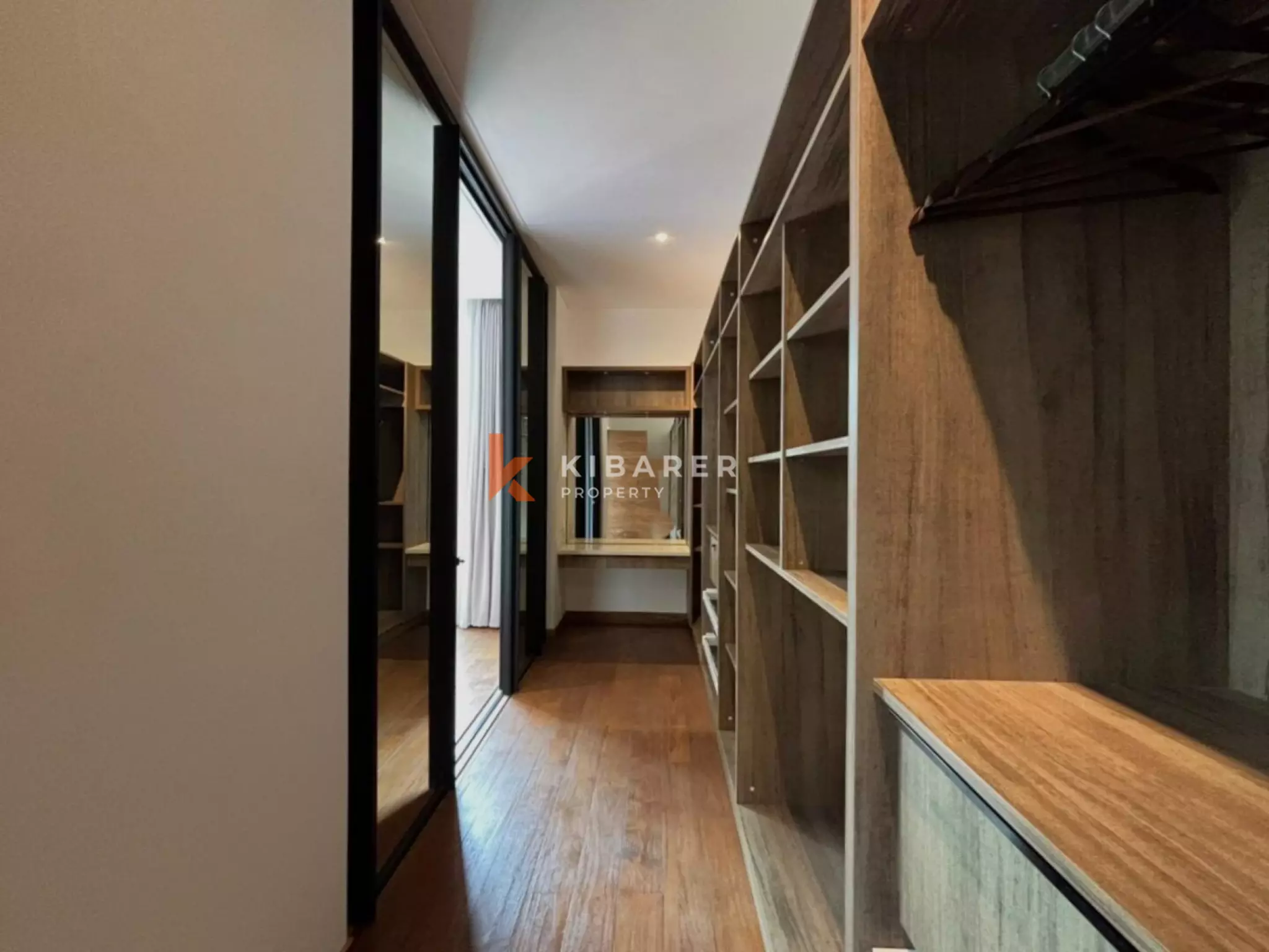 Modern Elegant Three Bedroom Villa with Mezzanine Retreat Overlooking Rice Fields in Cemagi