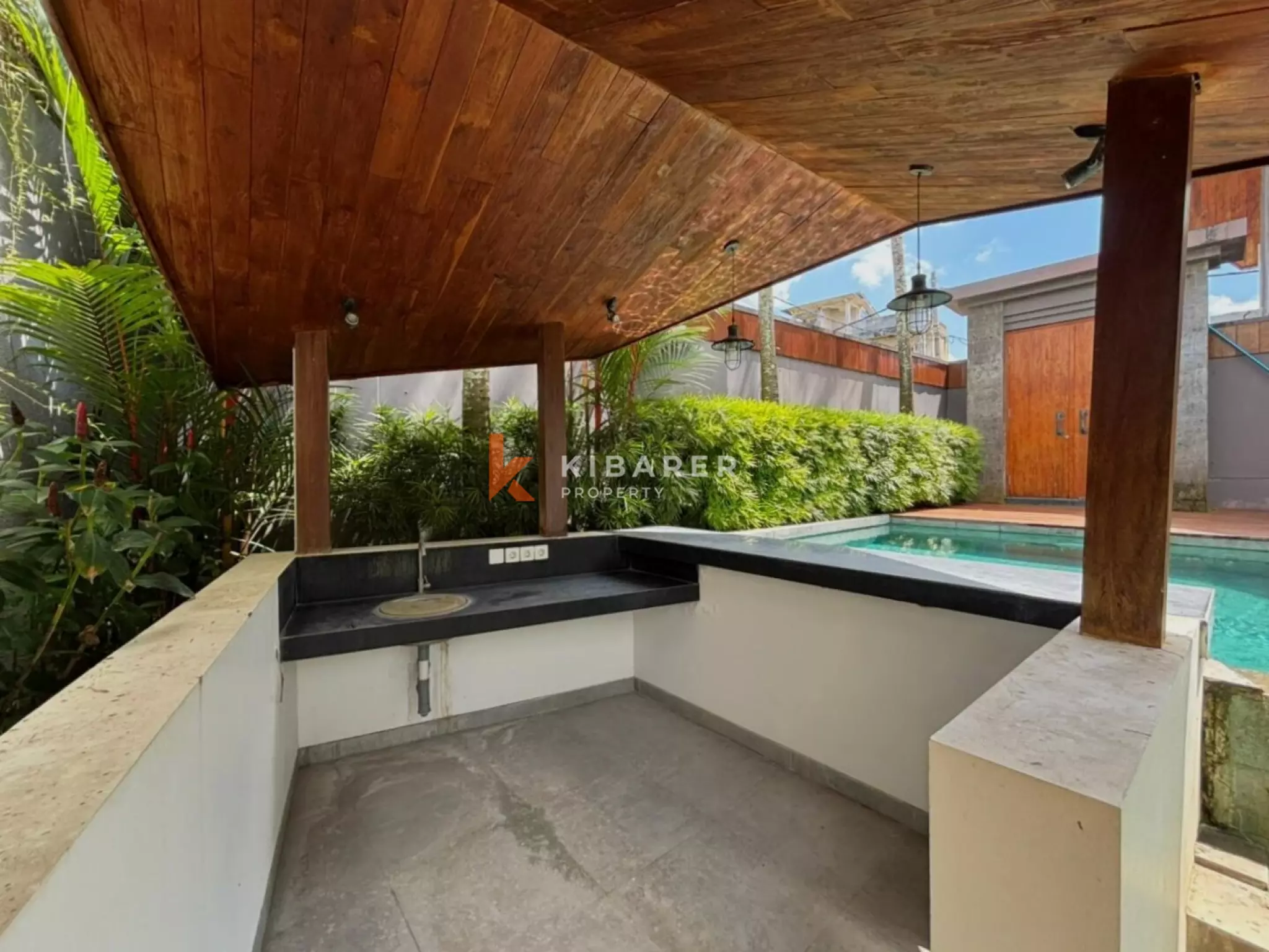 Modern Elegant Three Bedroom Villa with Mezzanine Retreat Overlooking Rice Fields in Cemagi