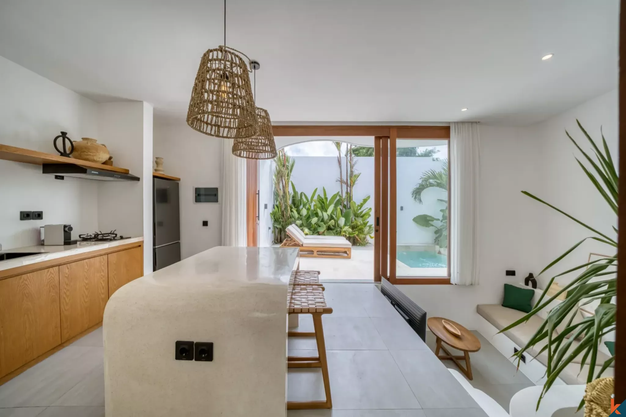 Brand New Private One Bedroom Villa for Lease in Balangan
