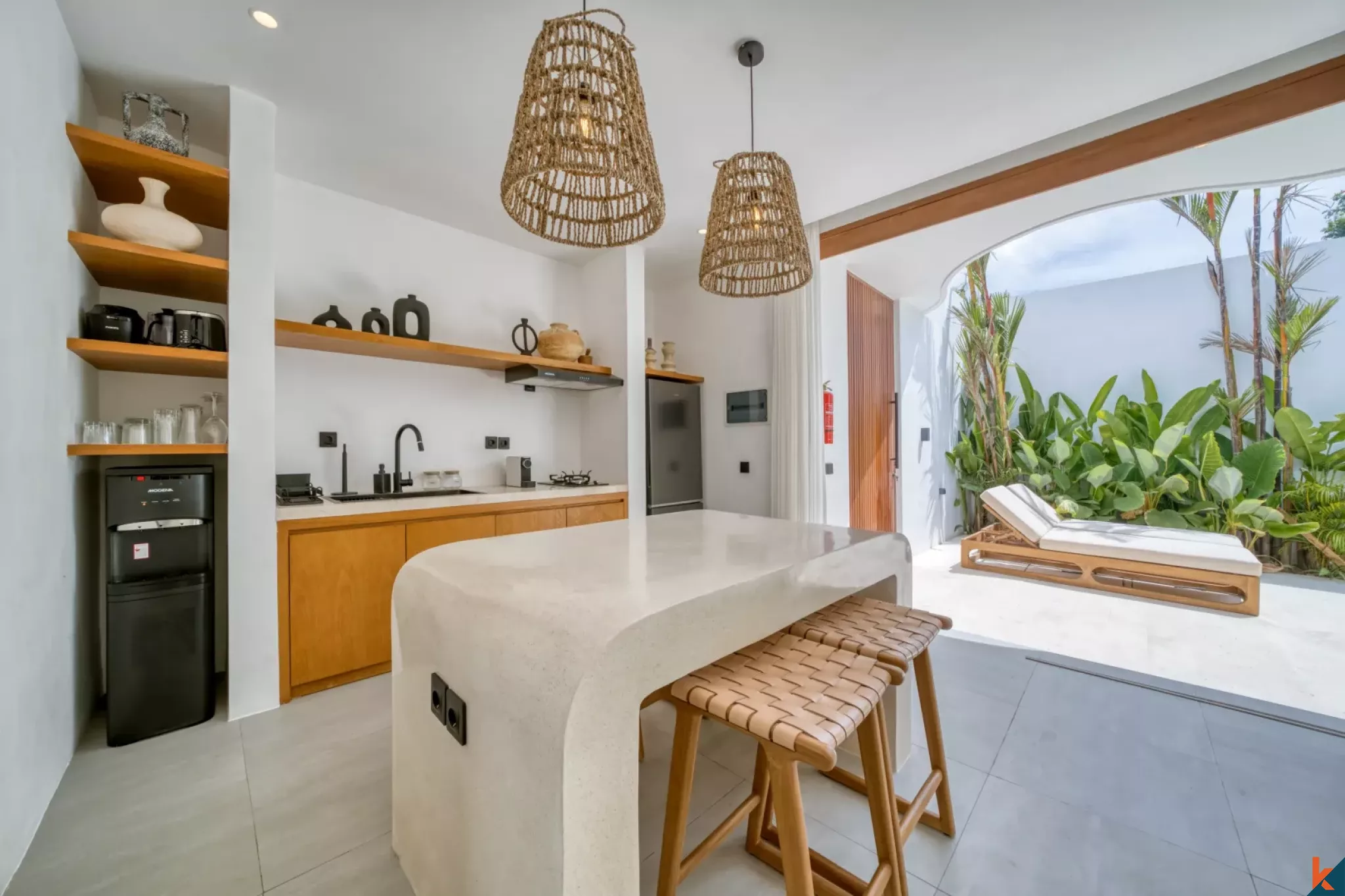 Vila Modern Satu Kamar Tidur yang Elegan di Ungasan yang Tenang