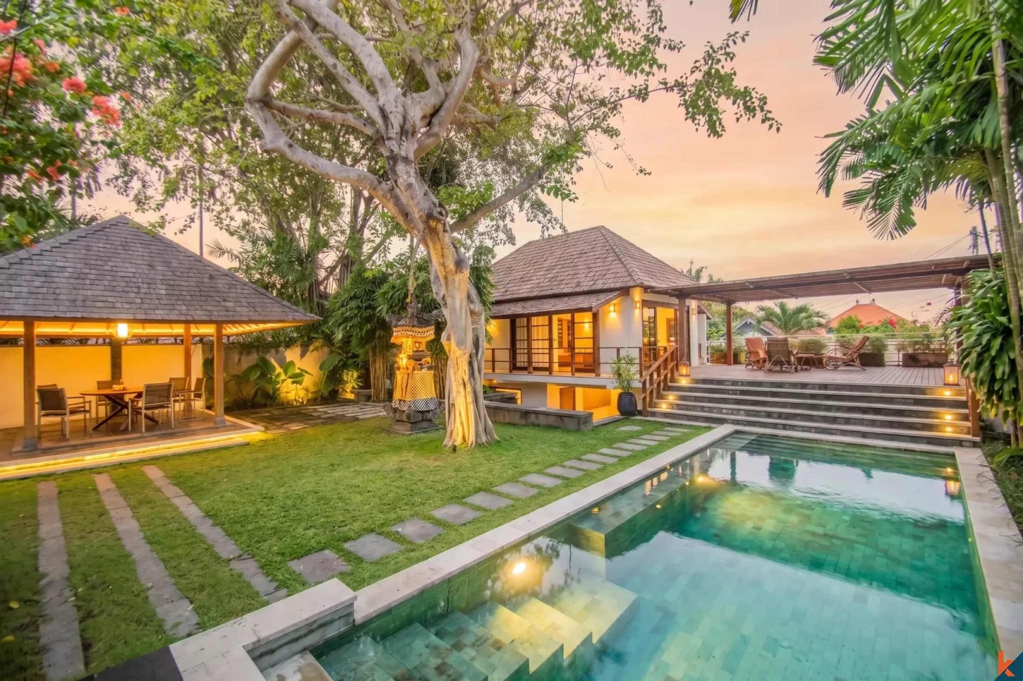 Villa isolée de trois chambres à vendre à Umalas