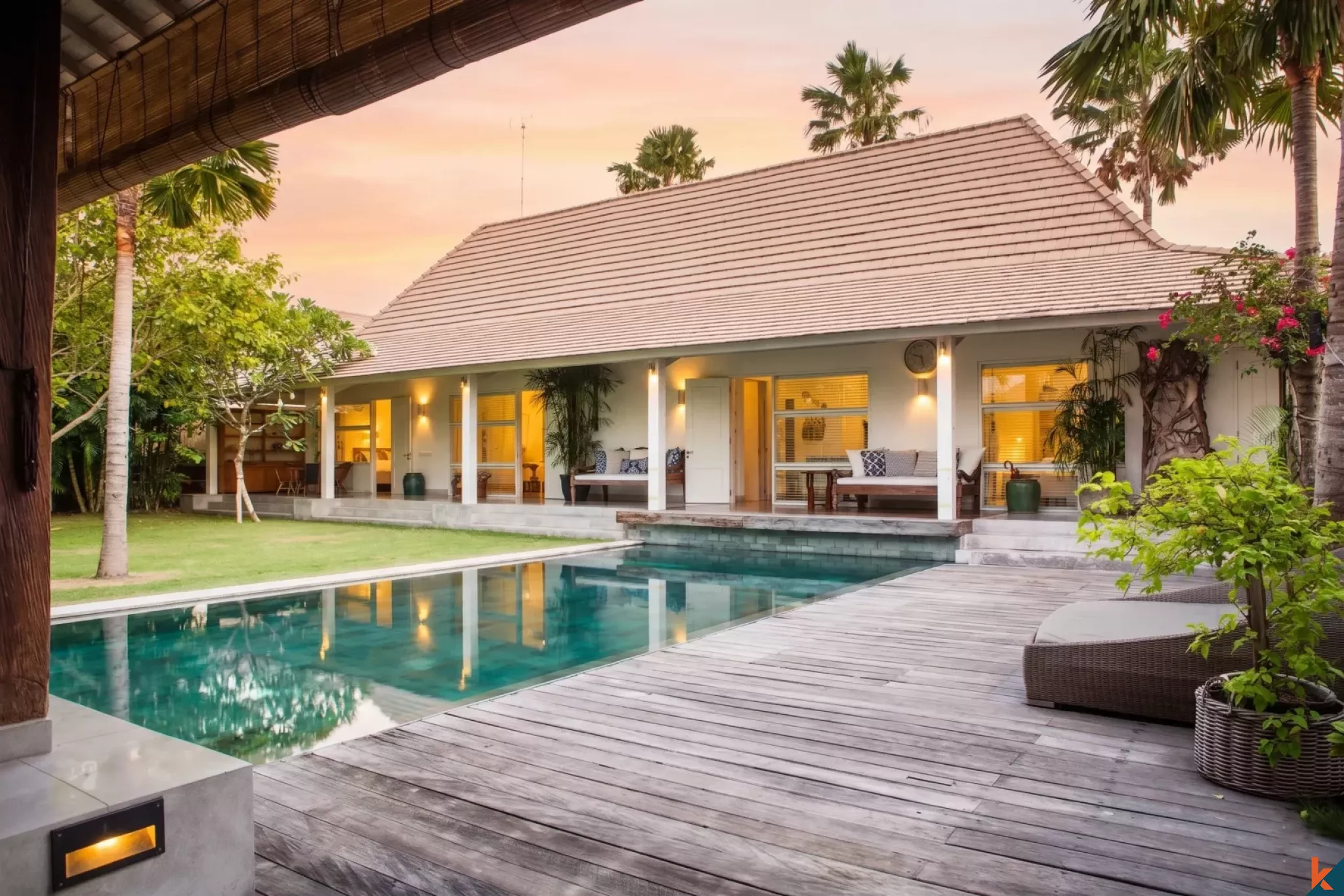 Belle villa isolée de quatre chambres à vendre à Umalas