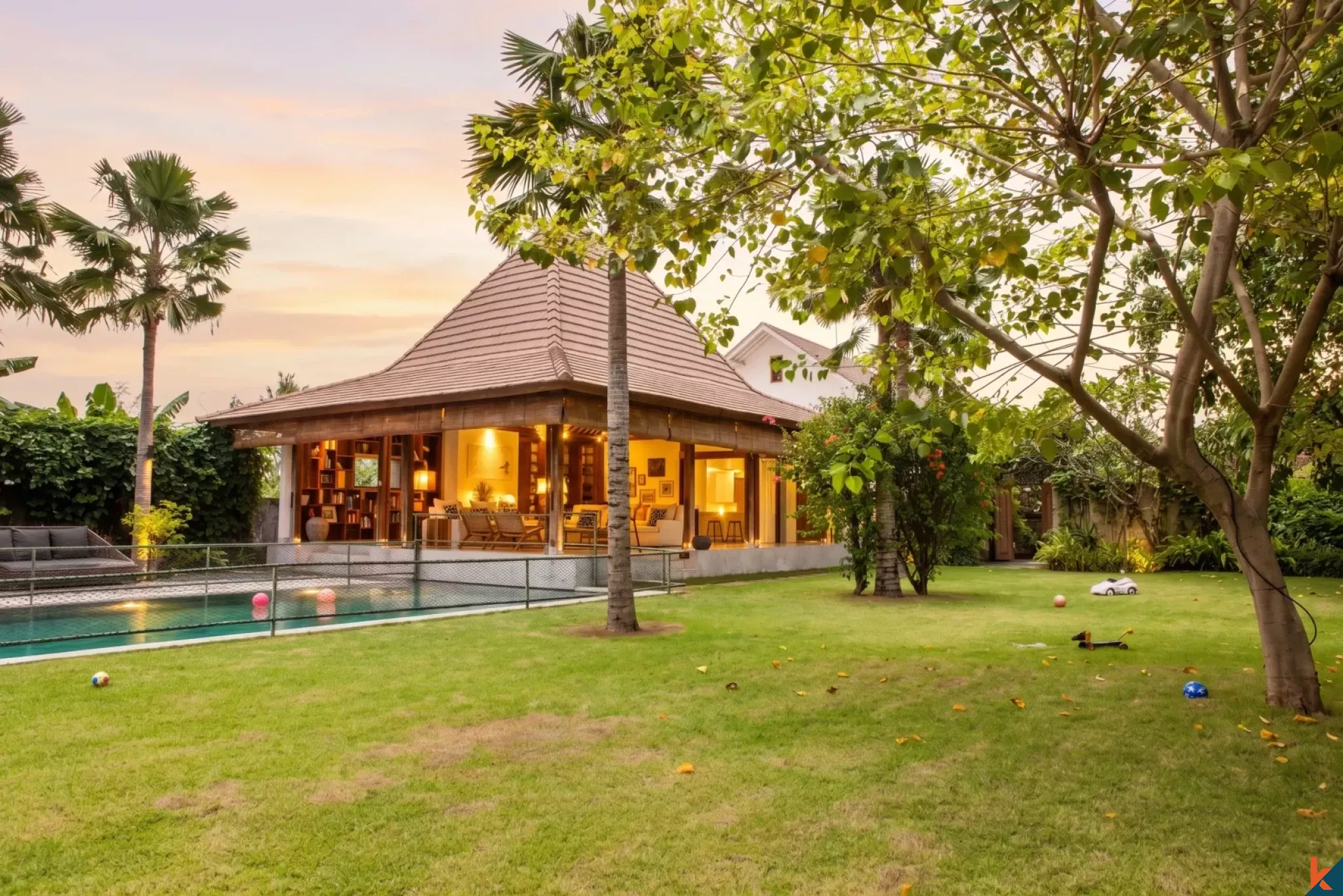 Belle villa isolée de quatre chambres à vendre à Umalas