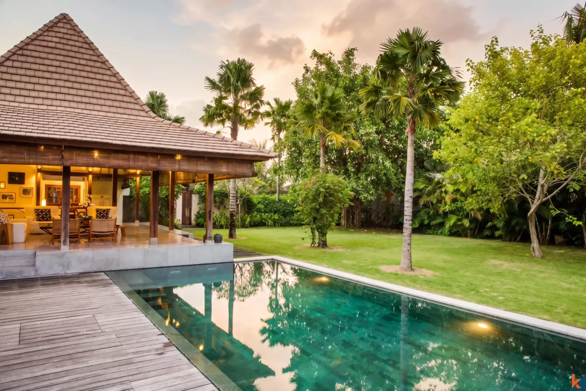 Belle villa isolée de quatre chambres à vendre à Umalas