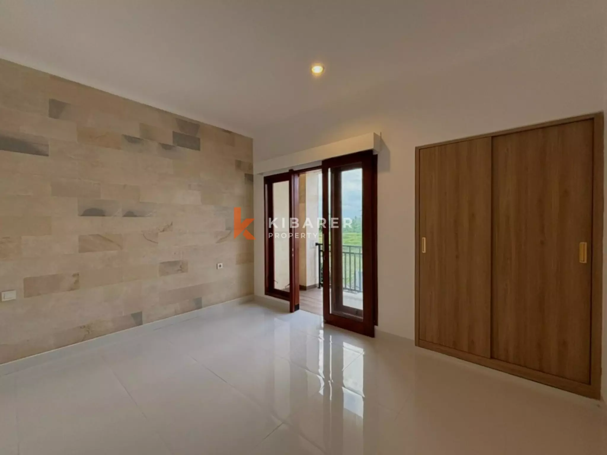 Villa abordable de 3 chambres non meublée à Kerobokan