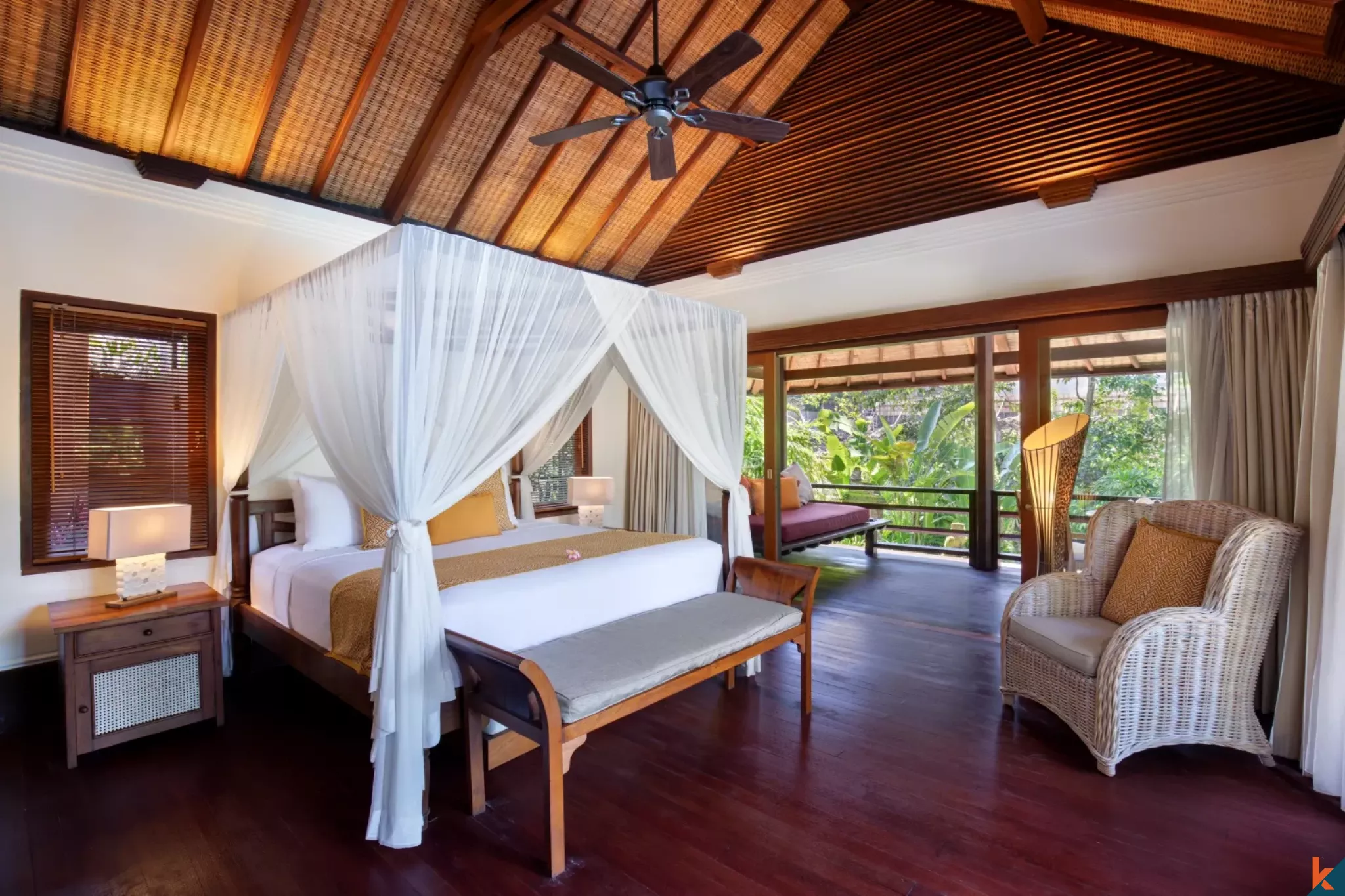 Gorgeous Four Bedroom Freehold Real Estate with Traditional Influences in Pererenan