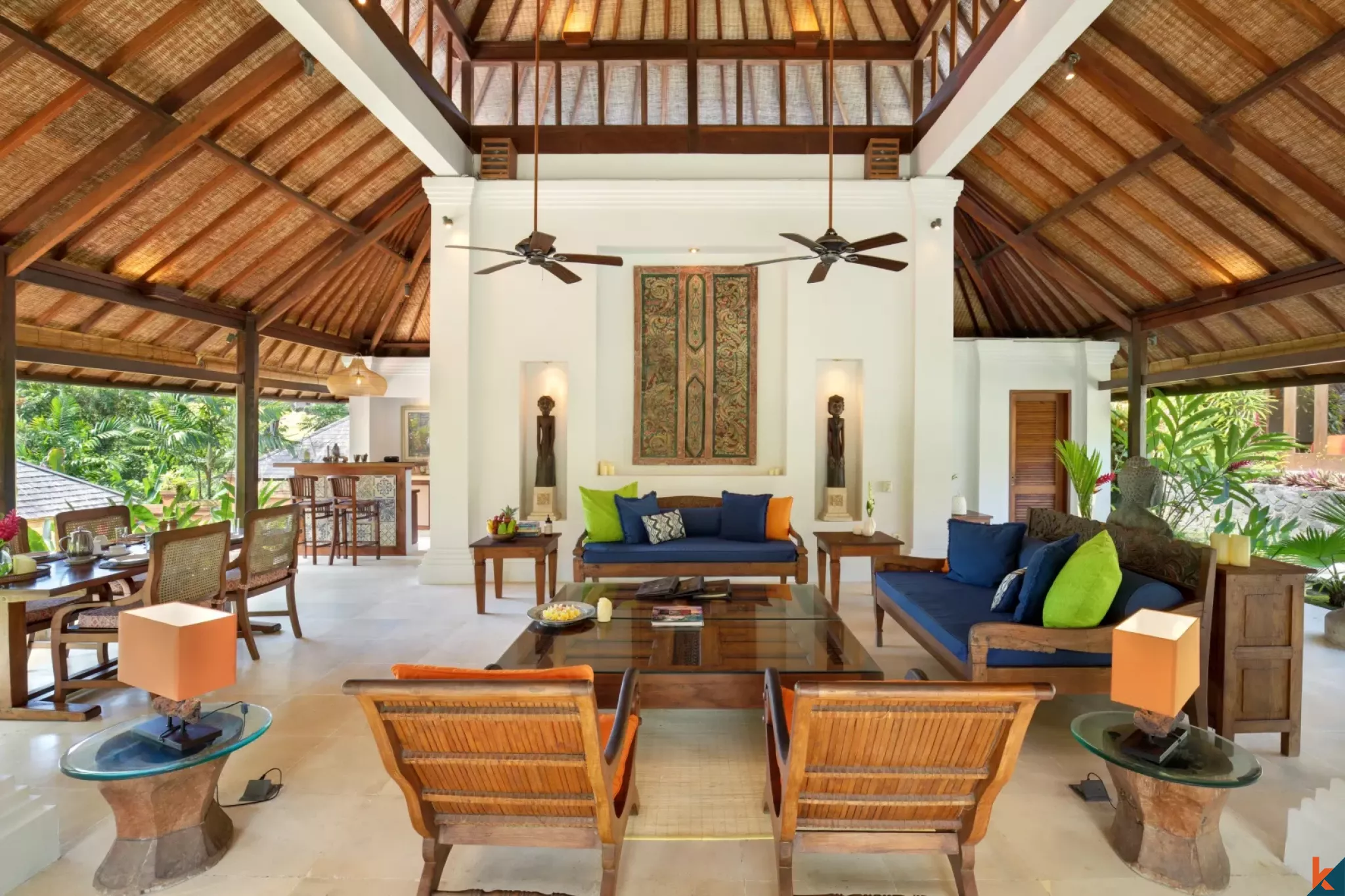 Gorgeous Four Bedroom Freehold Real Estate with Traditional Influences in Pererenan